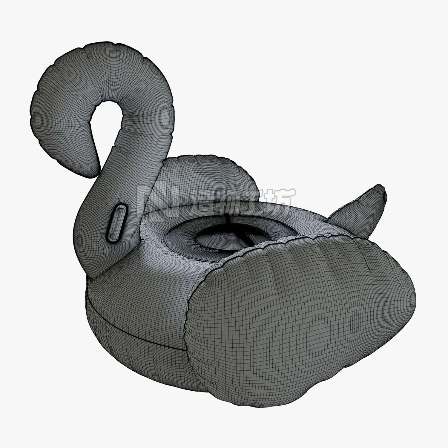 Flamingo pool toy 3D model