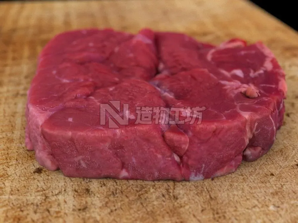 Steak - low poly meat meat 3D model