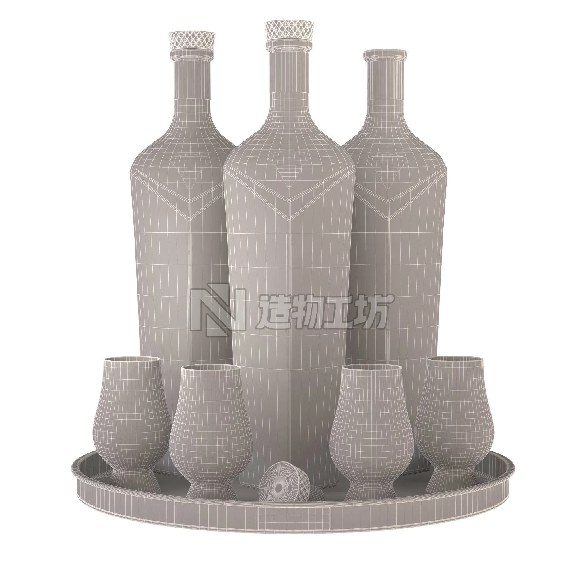 Macallan rare cask 3D model