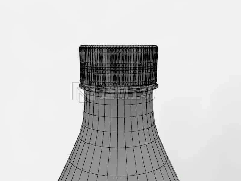 sprite bottle 3D model