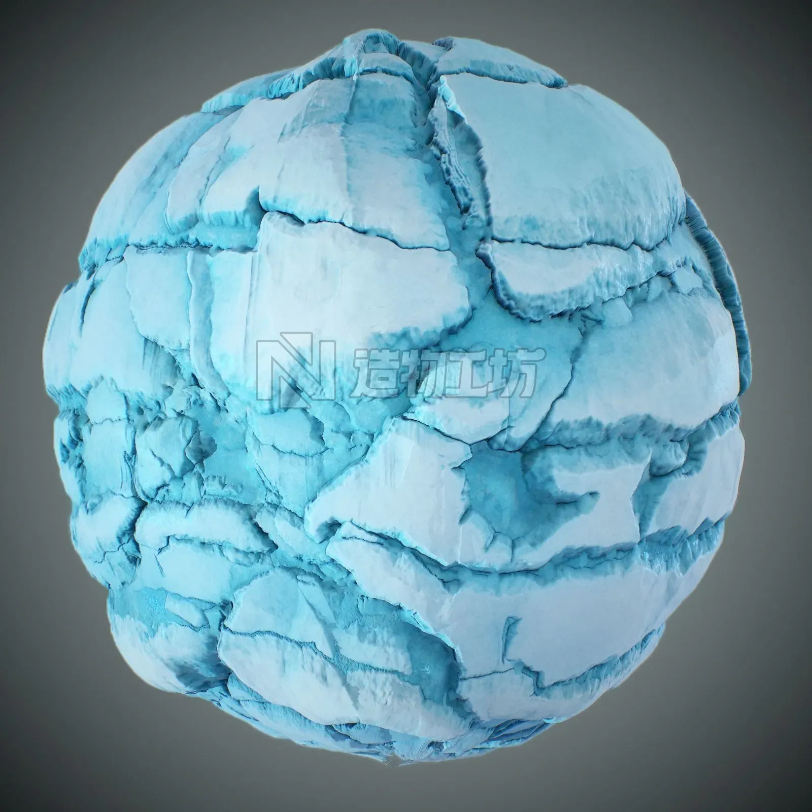 IceLand - Stylized PBR materials Texture