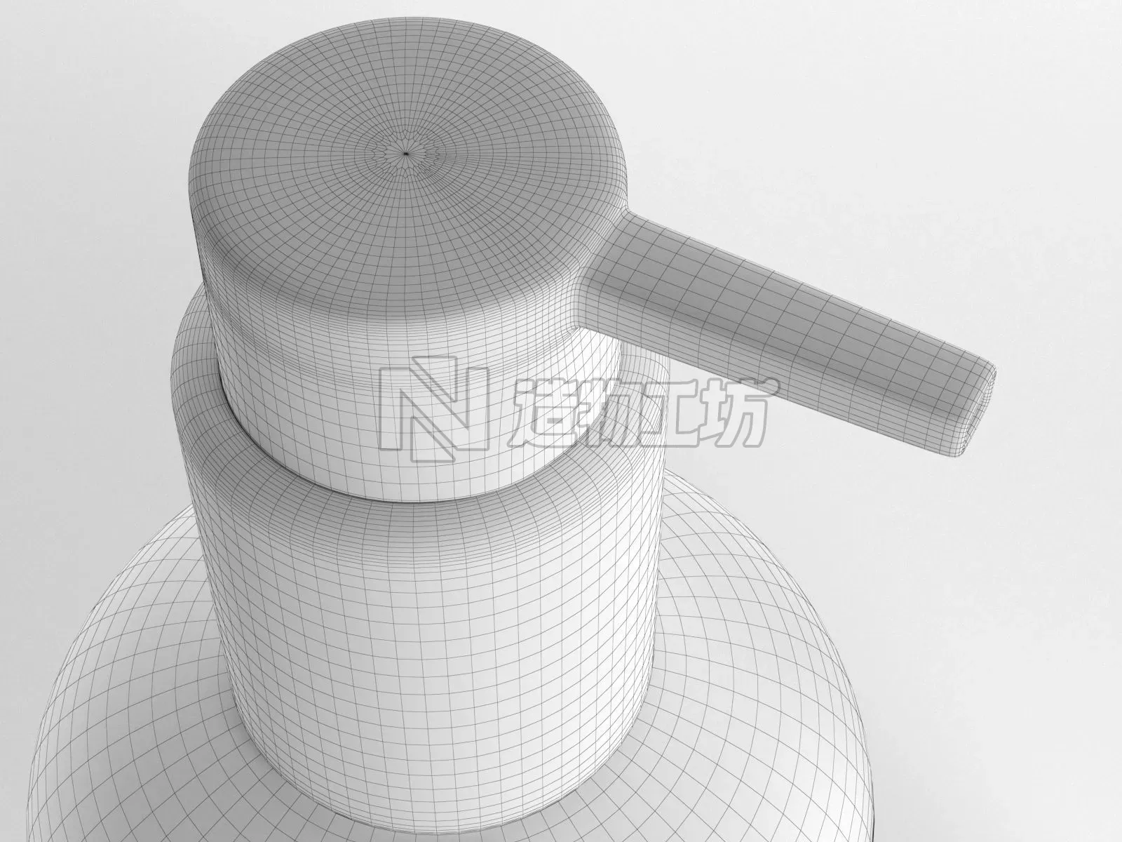 Jade Matcha Body Care Products 3D model