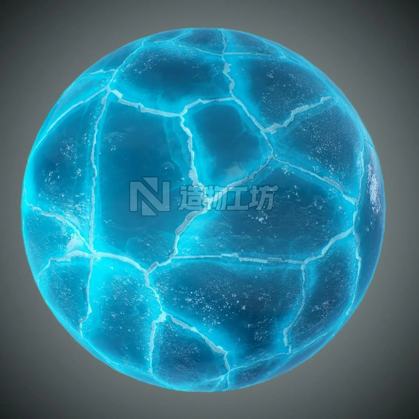 IceLand - Stylized PBR materials Texture