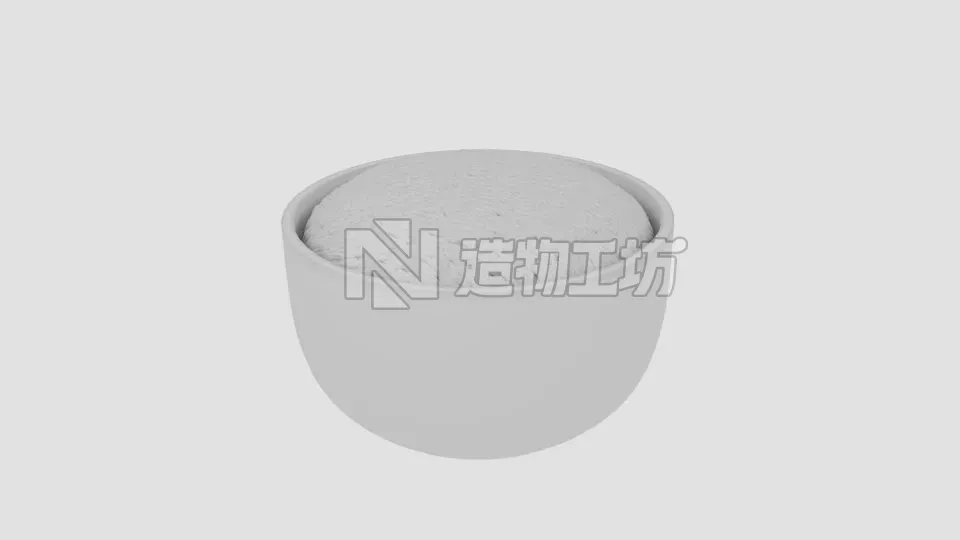Rice Bowl 3D model