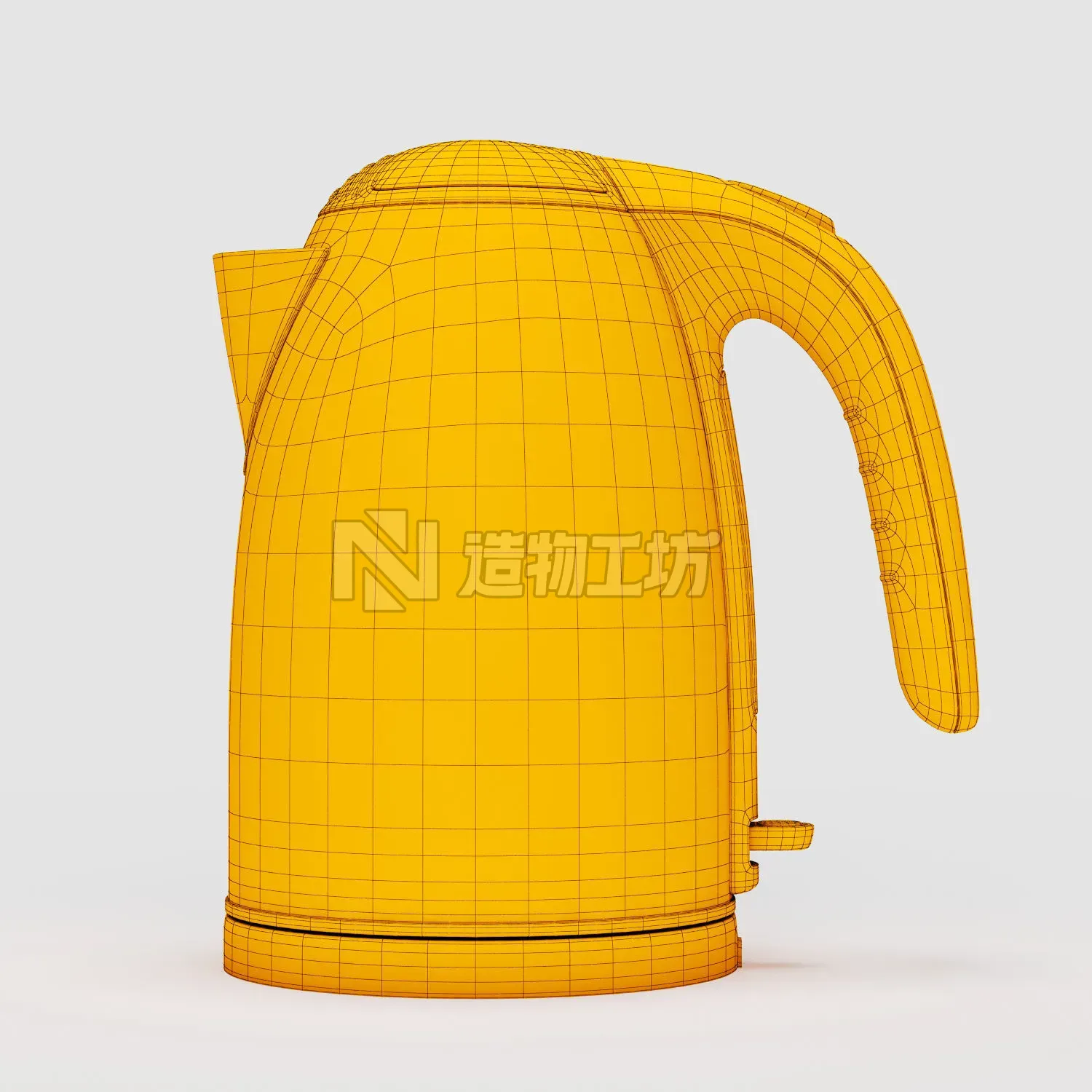 Teapot Bosch TWK7808 3D model