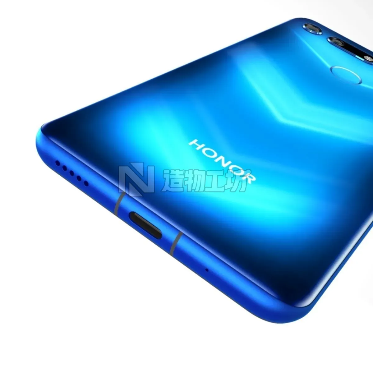 Honor View 20 3D model