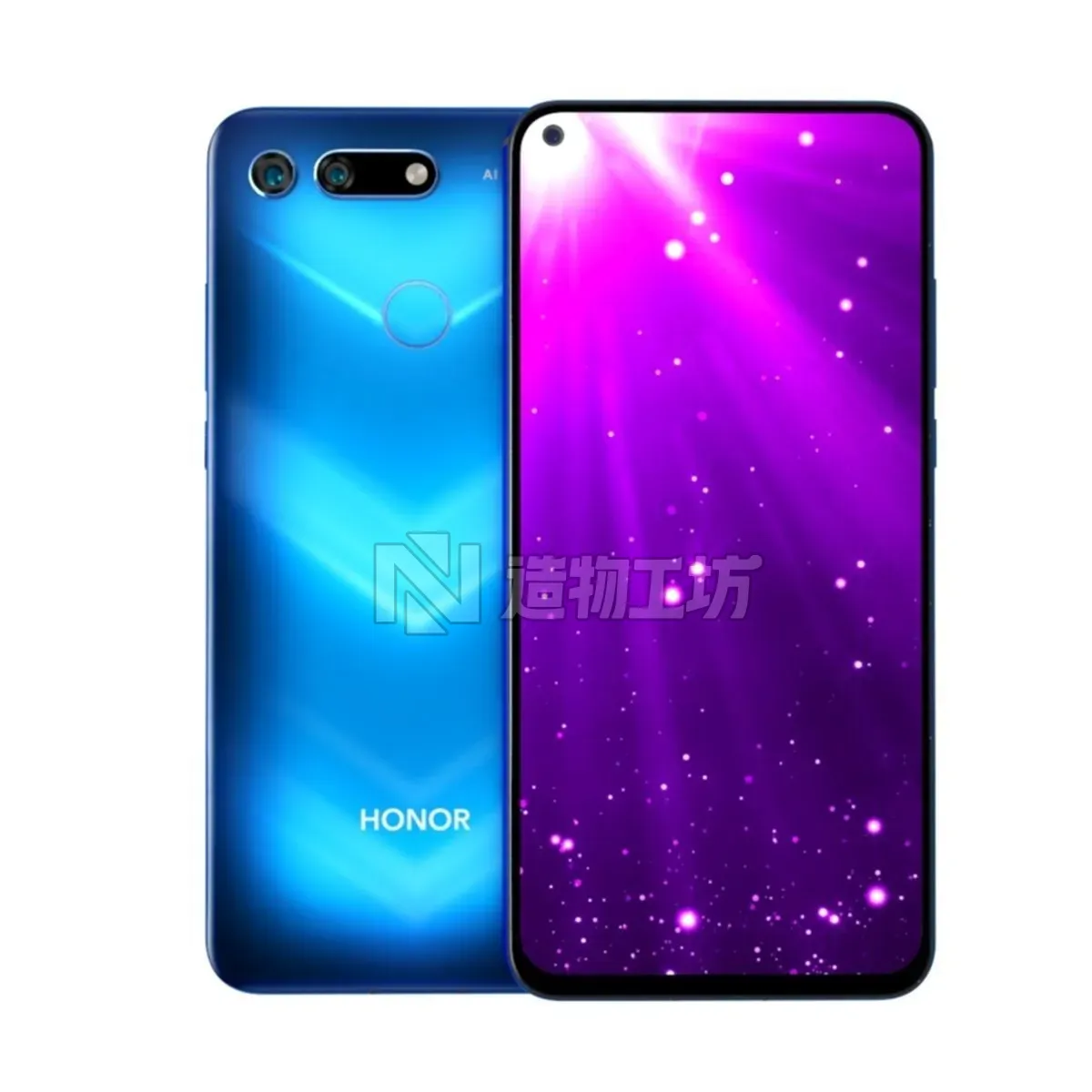 Honor View 20 3D model