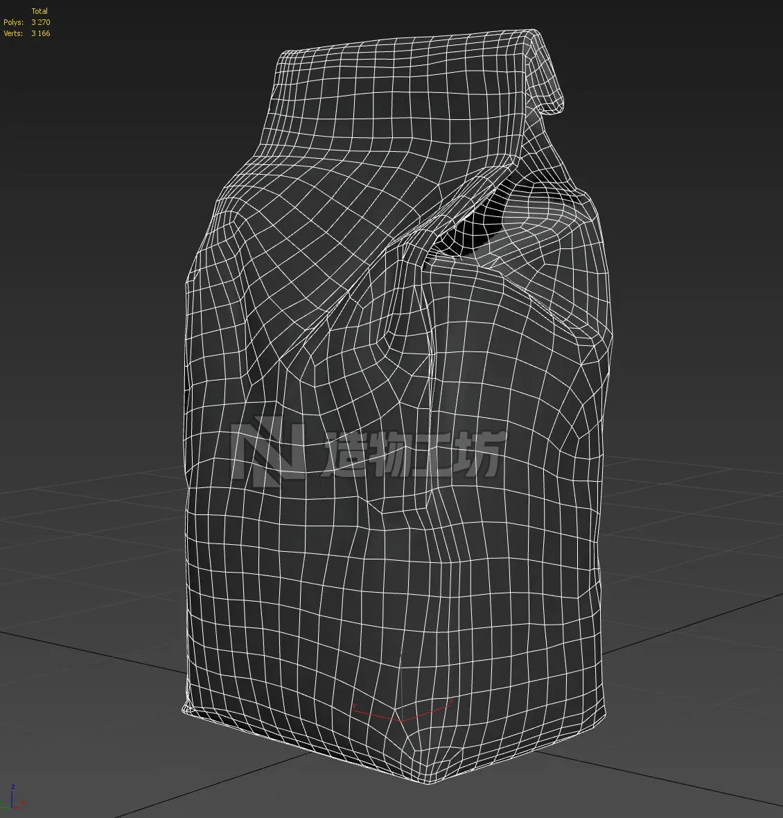 Paper Food Packaging - PBR Game-Ready 3D model