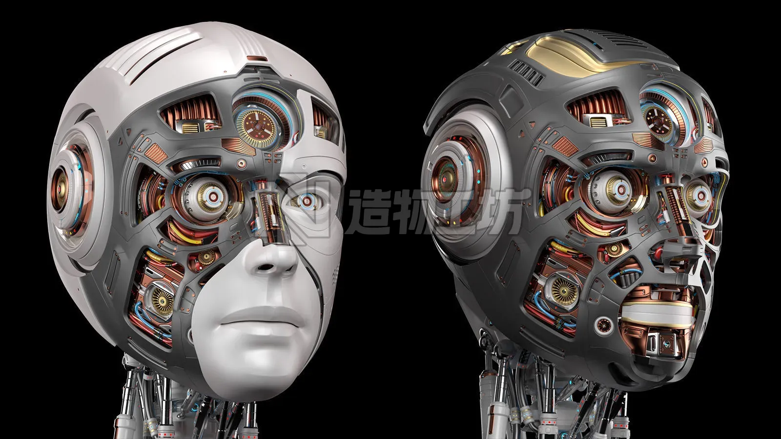Robot Head 2 3D model