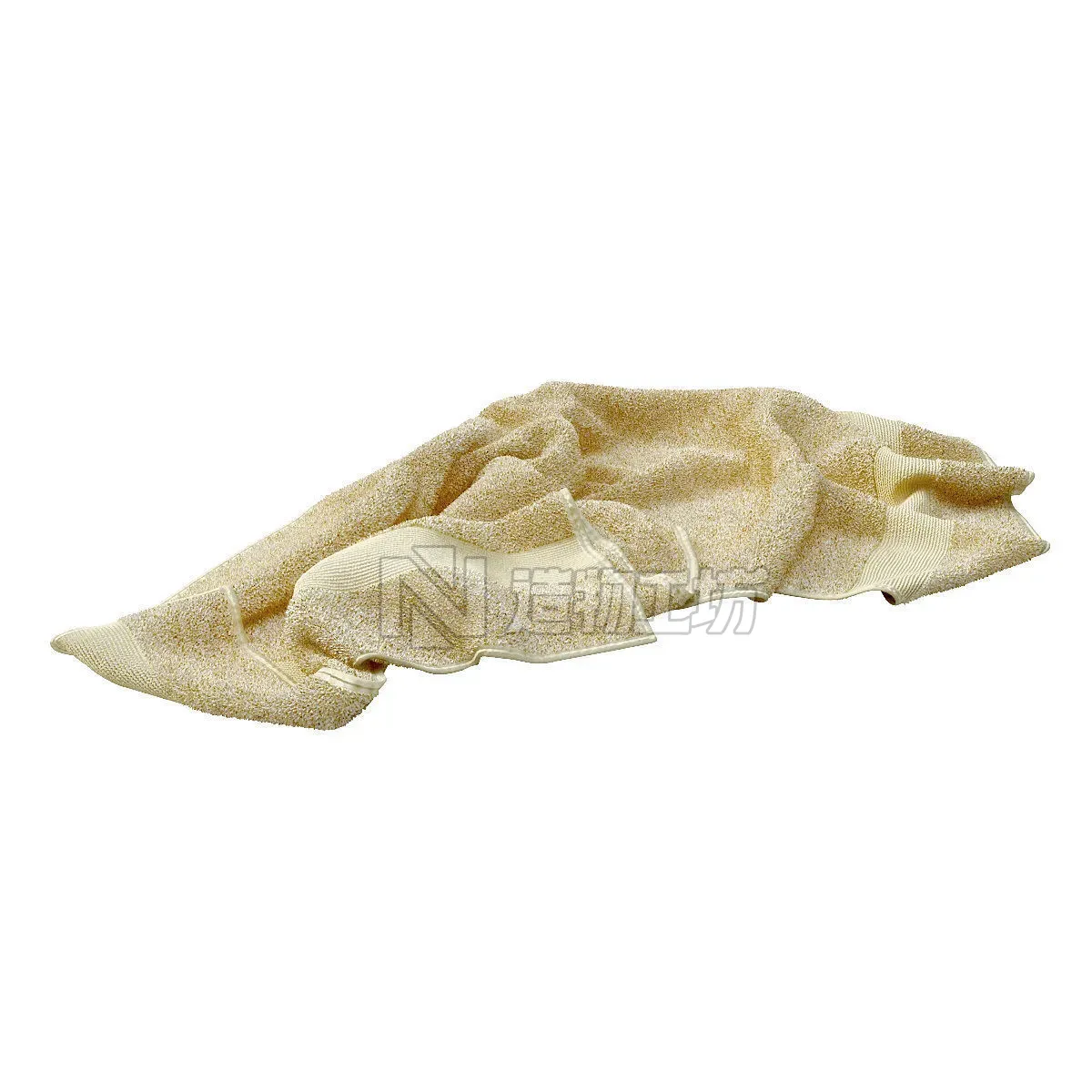 Fallen towels 3D model