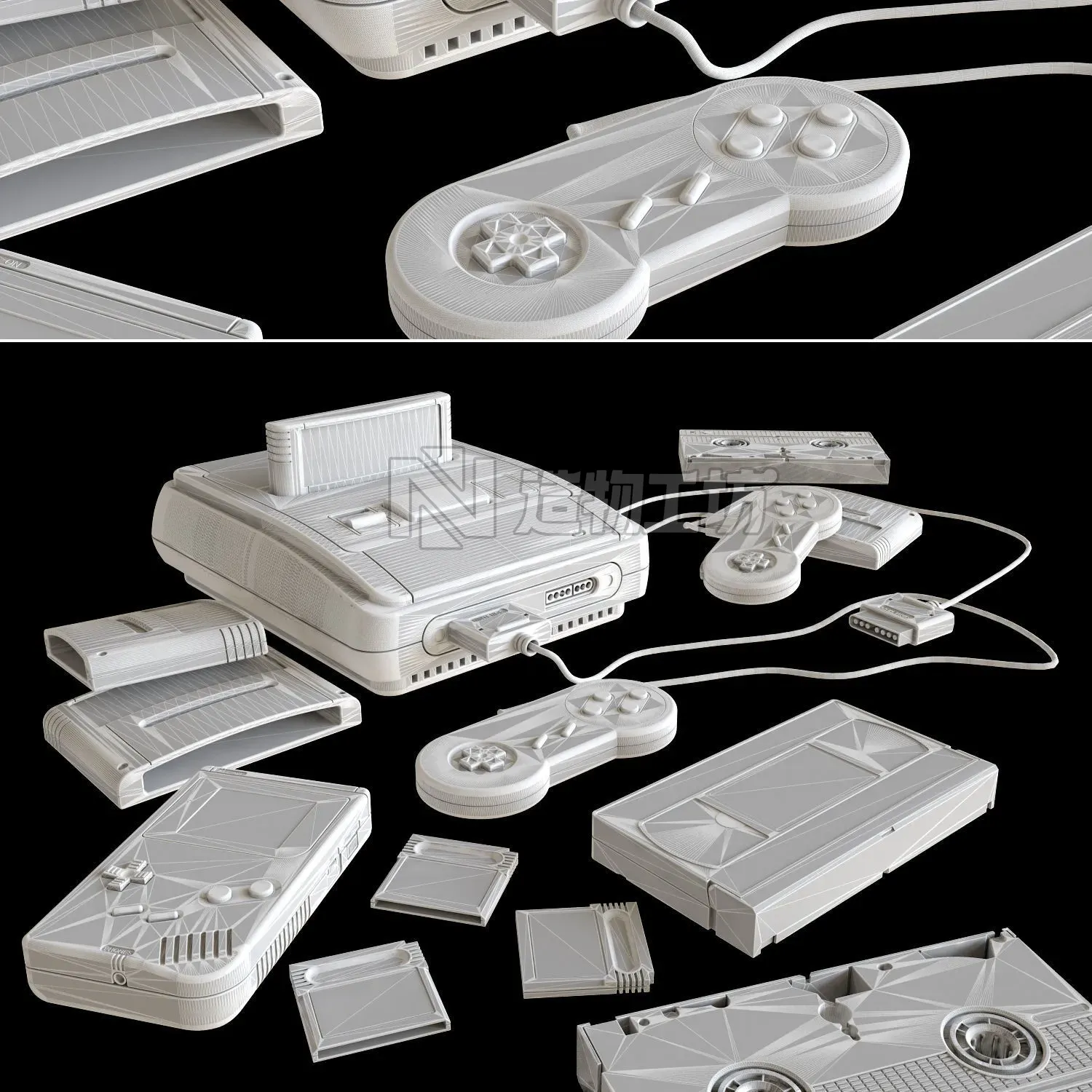 Ninetieth 3D model