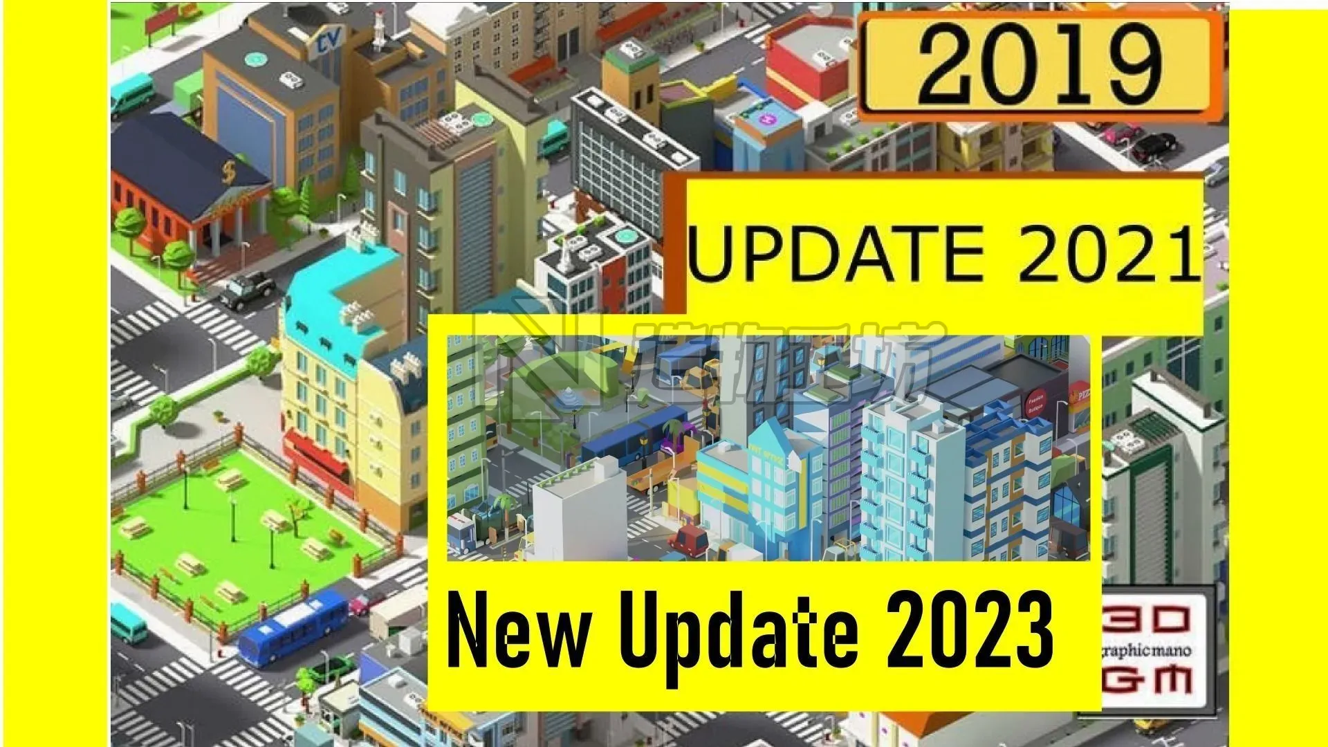 SimplePoly City - Low Poly Assets Low-poly 3D model Low-poly 3D model