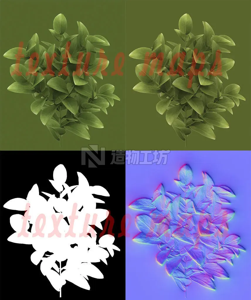 Hedge Box 3D model