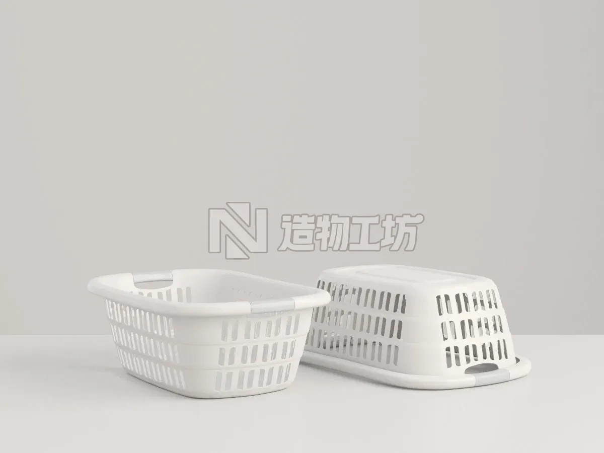 Laundry Basket 3D model