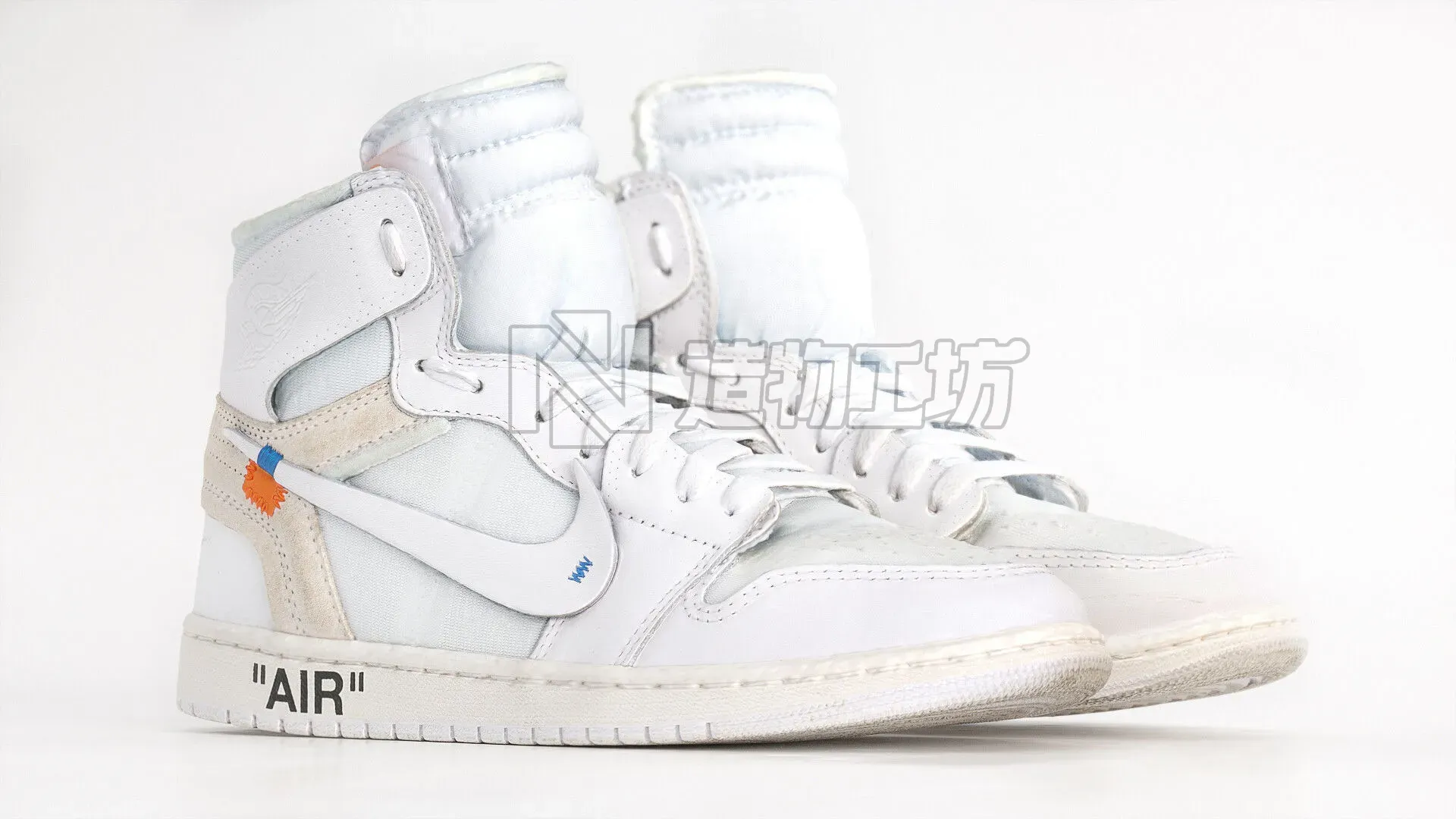 Jordan 1 Retro High Off-white 3DScan 3D model