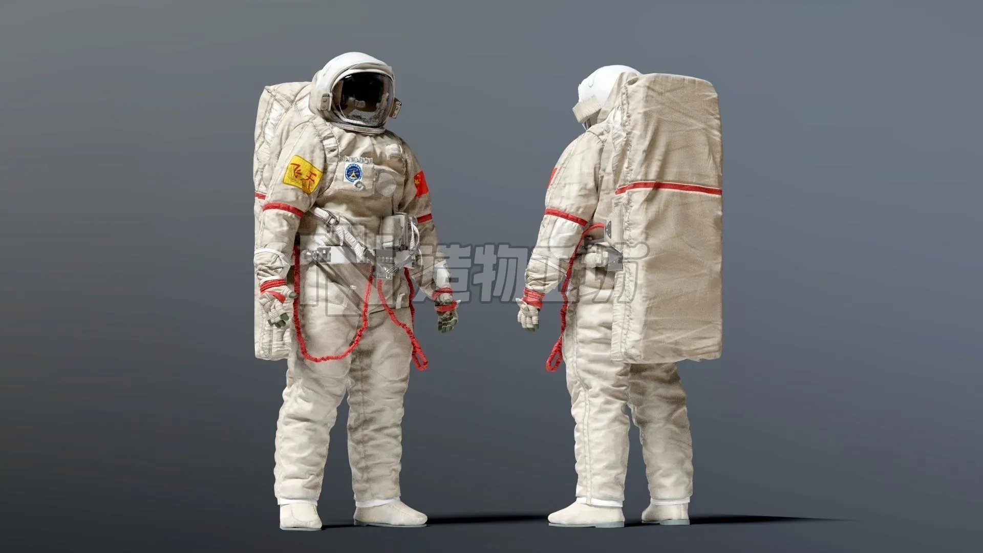 SPACESUIT China Feitian 3D model