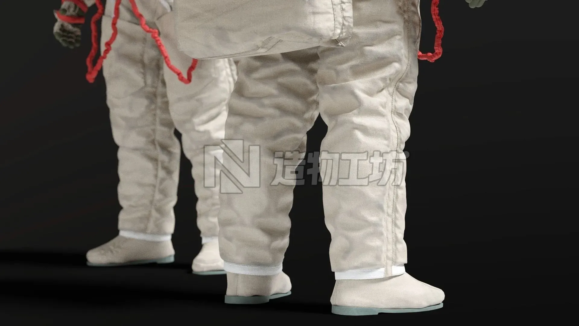 SPACESUIT China Feitian 3D model