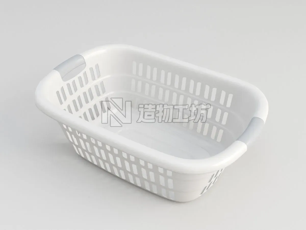 Laundry Basket 3D model