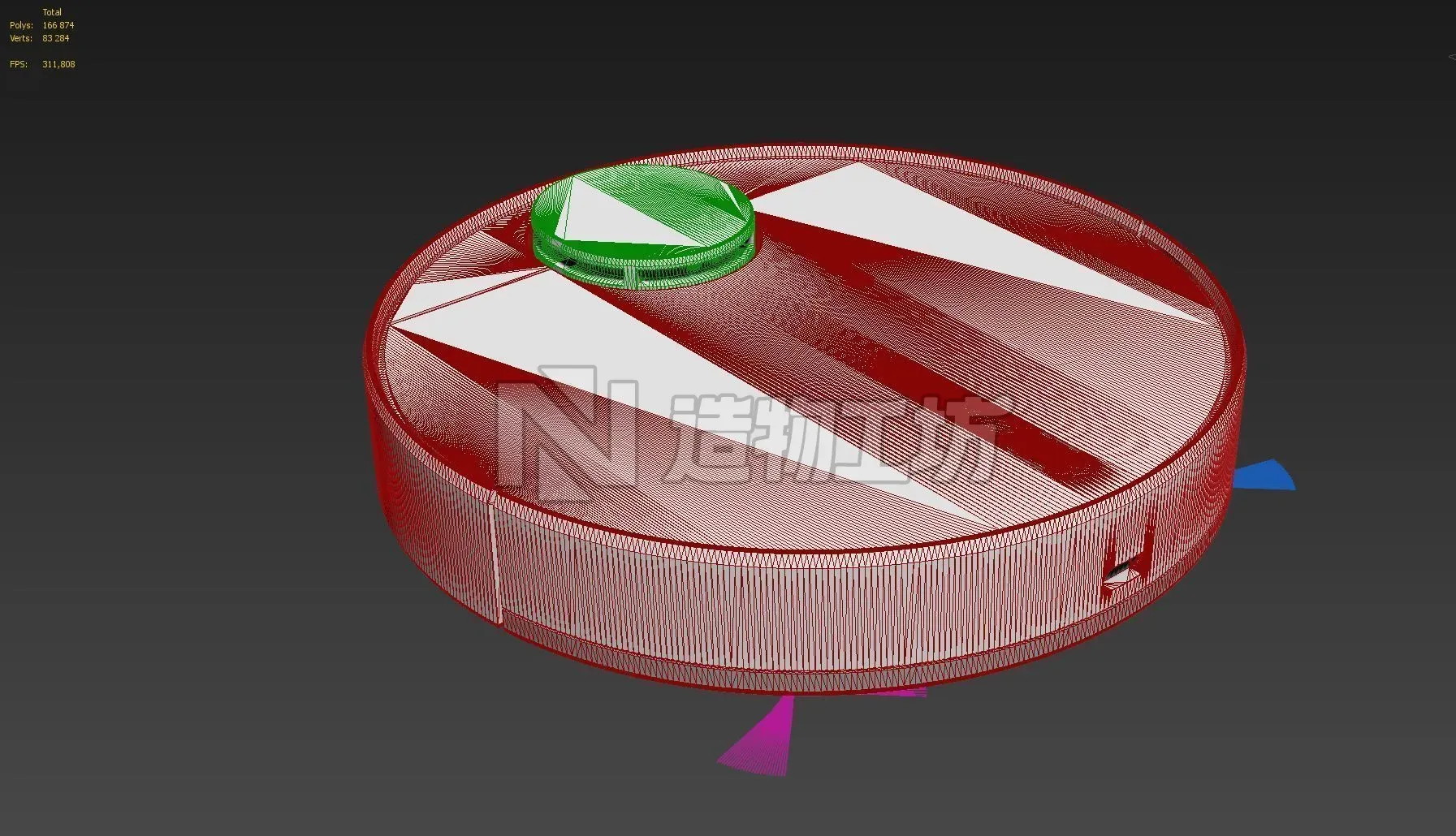 Robot Vacuum 3D model