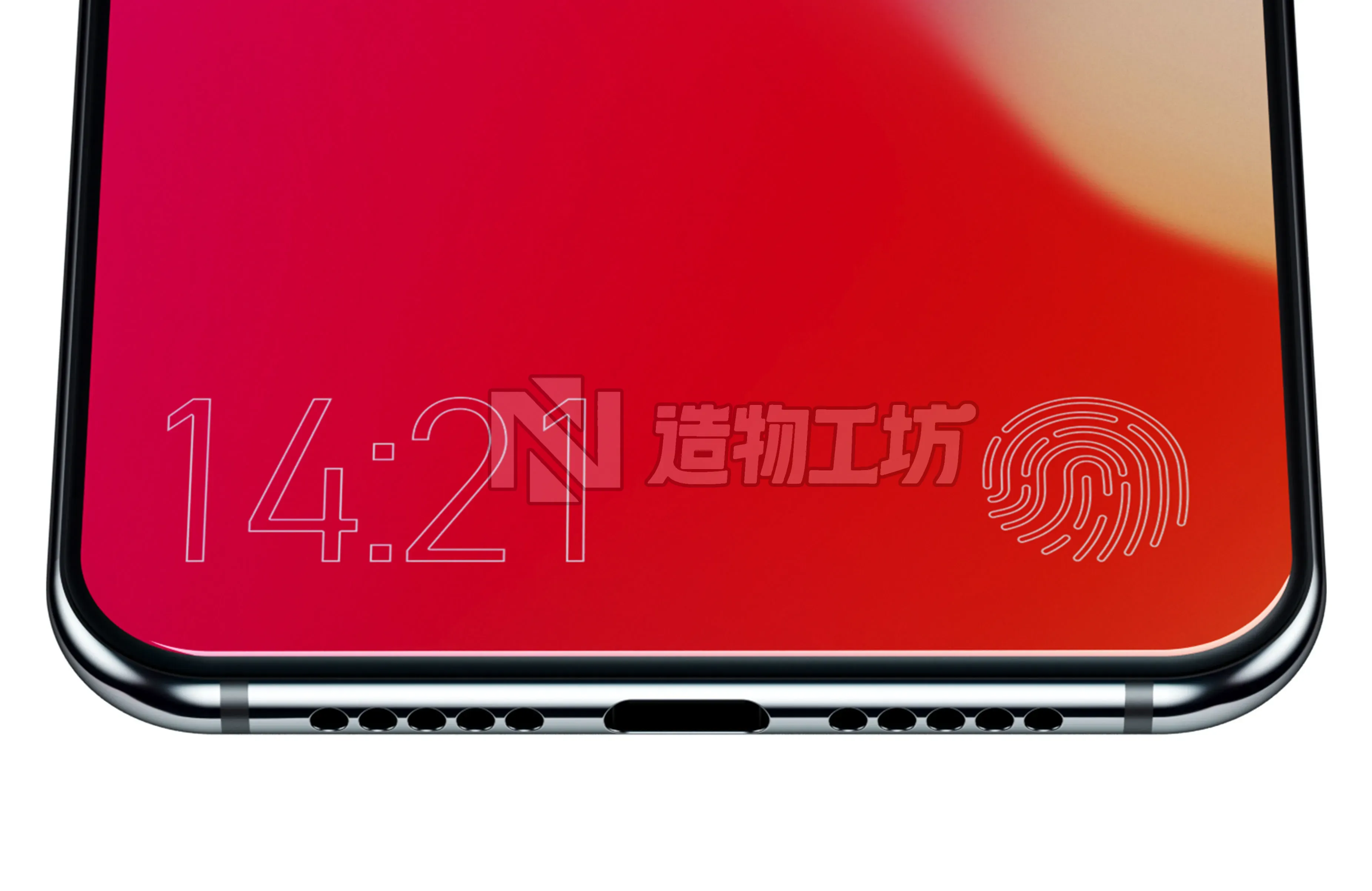 Smartphone with Pop-Up Camera  3D model