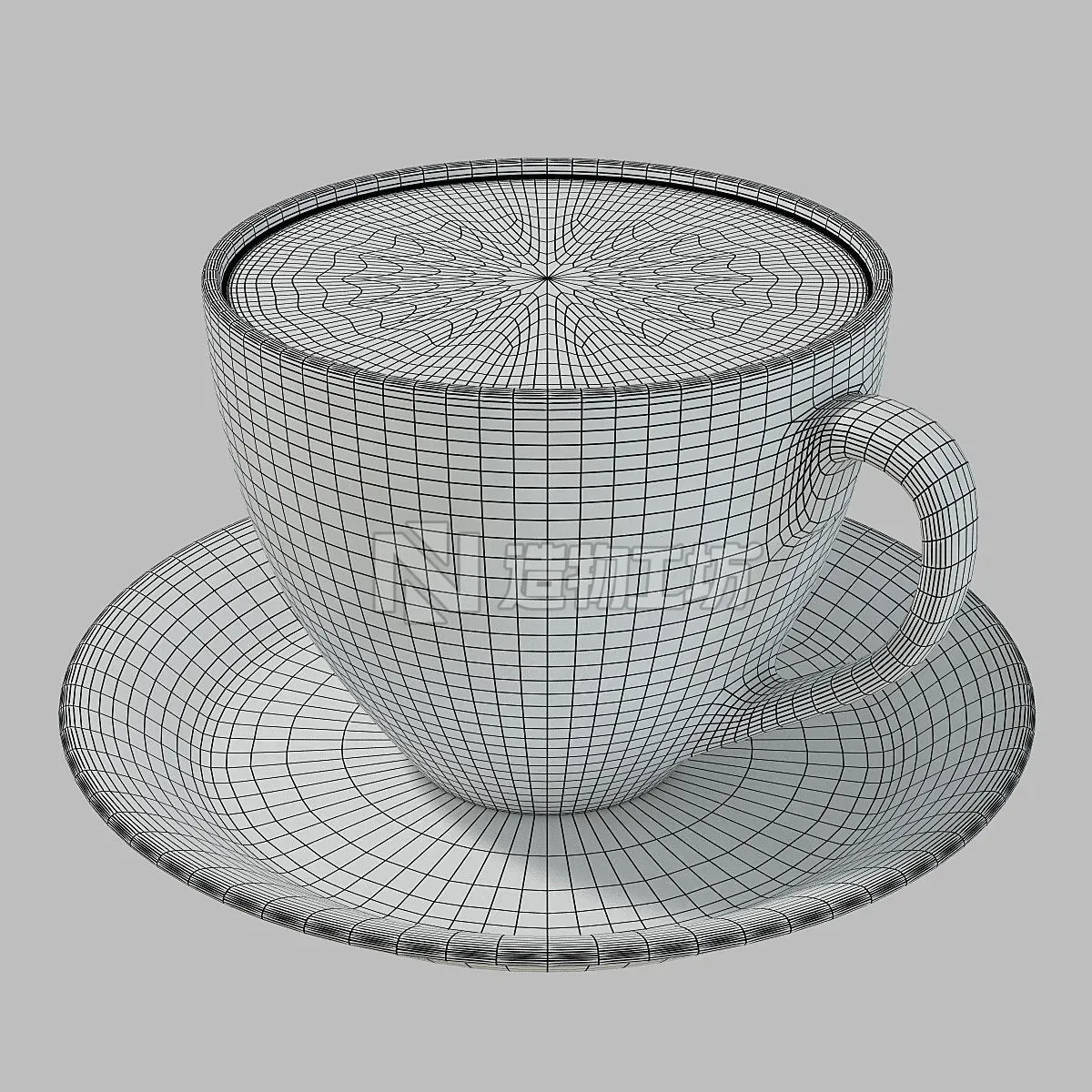 Cup of coffee 3D model