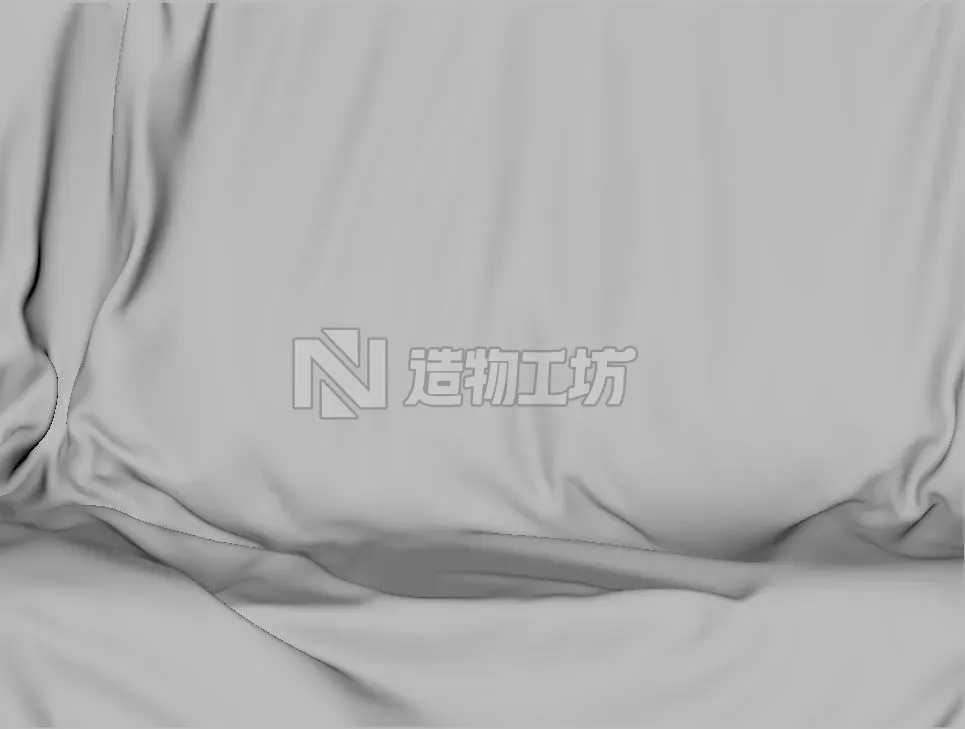 Presentation Cloth Commode var2 3D model