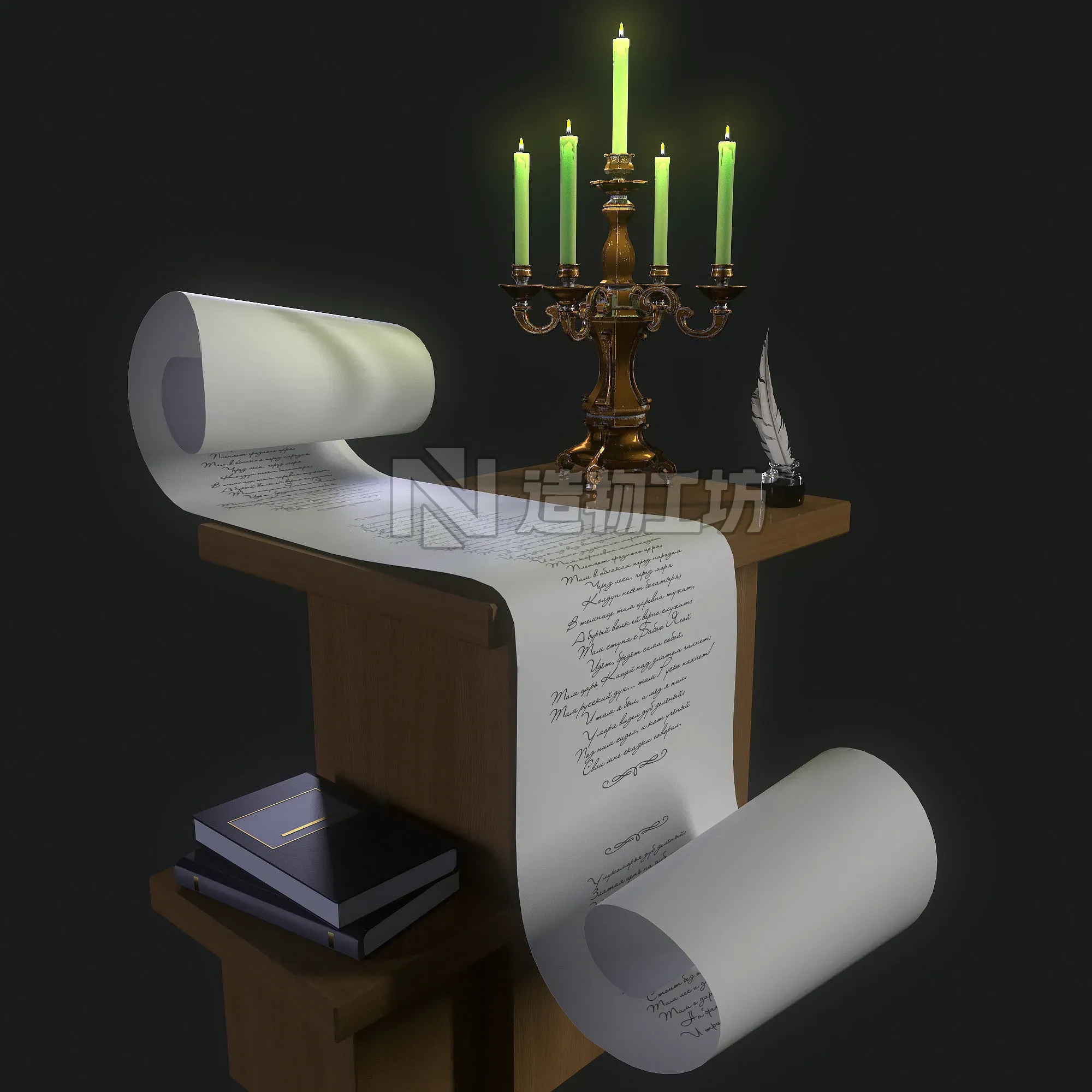 Candlestick 3D model