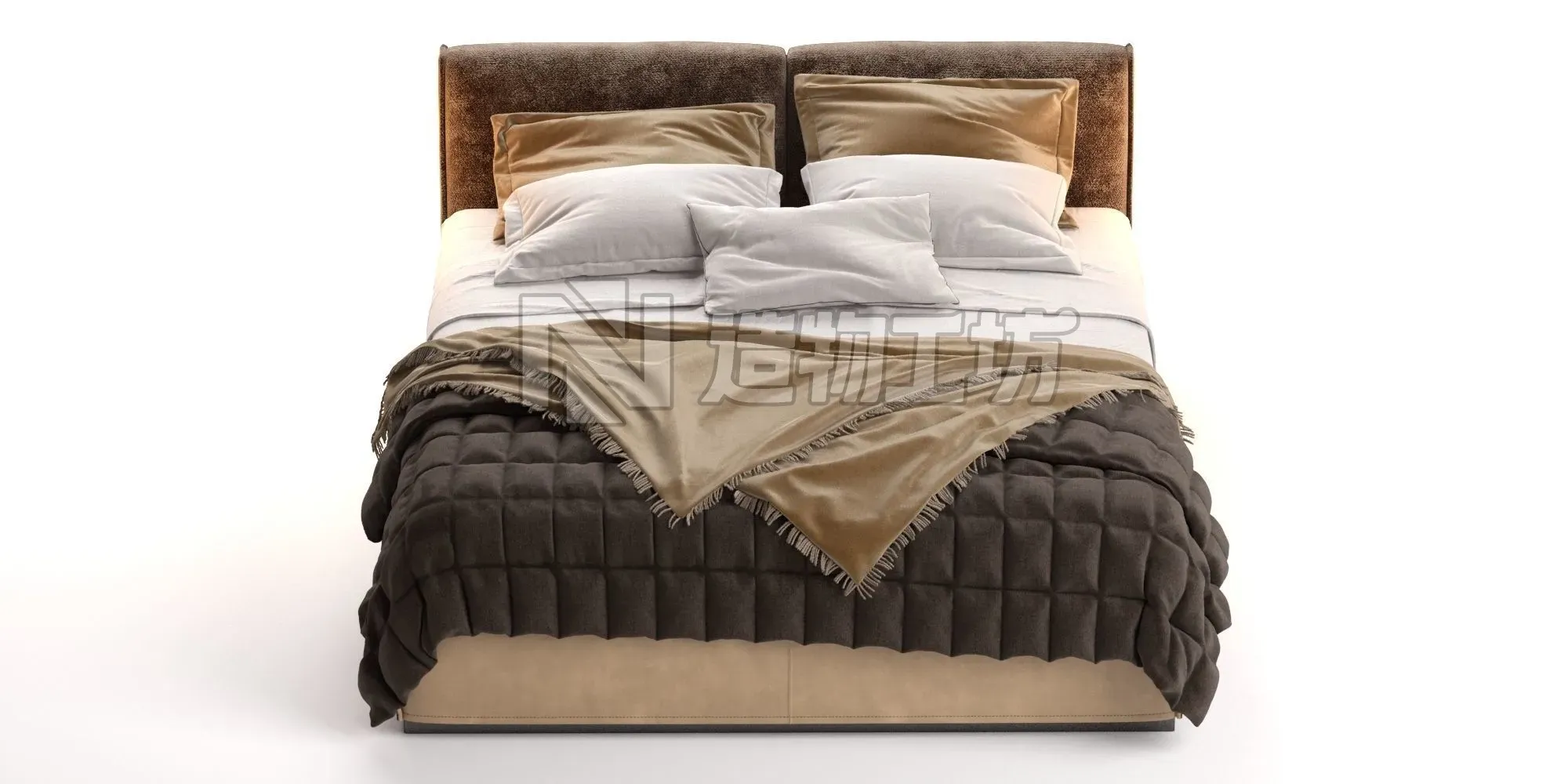 Monolith Bed by Ditre Italia 3D model