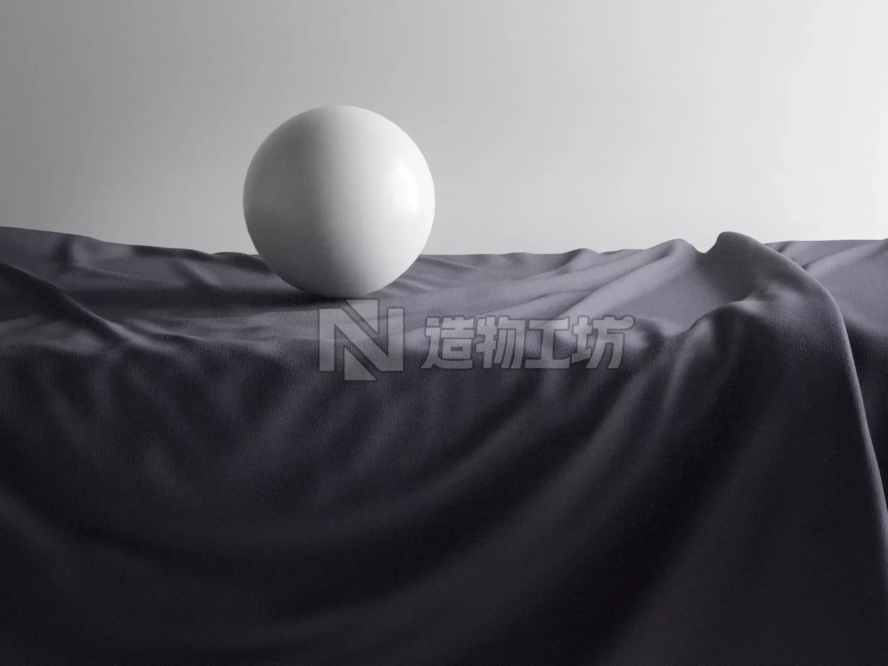 Presentation Table Cloth var02 3D model