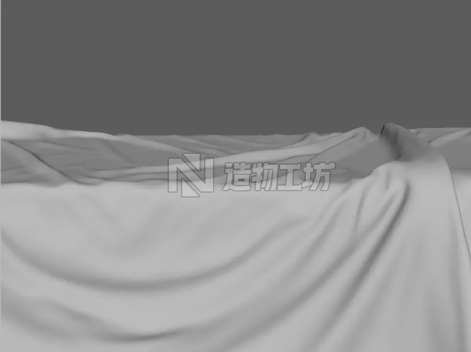 Presentation Table Cloth var02 3D model