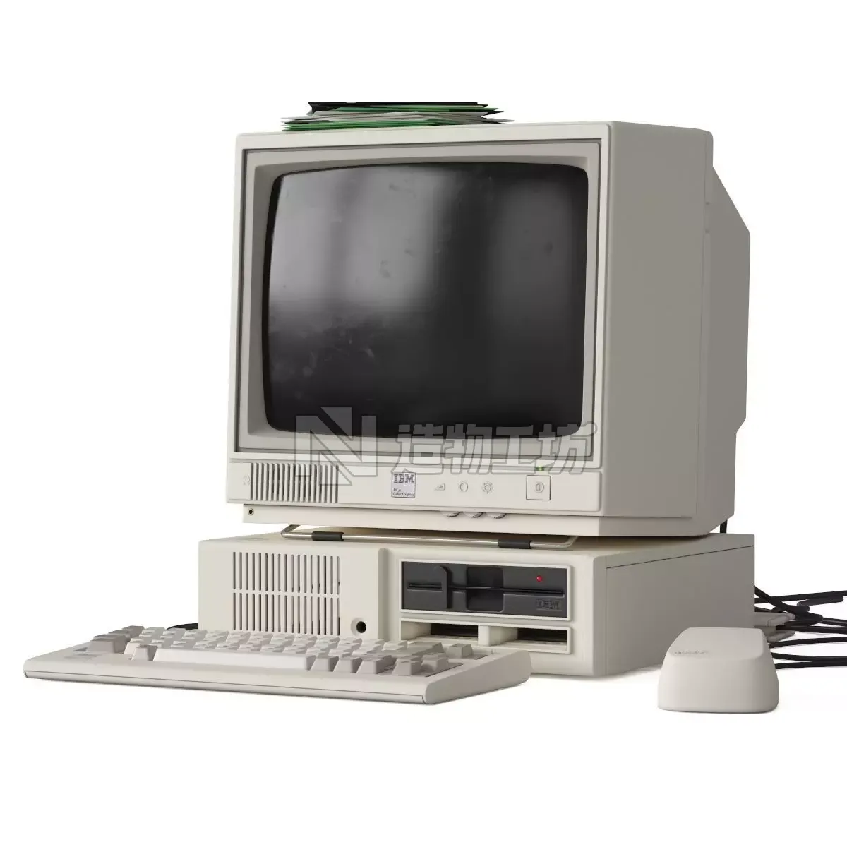 IBM PCjr 3D model