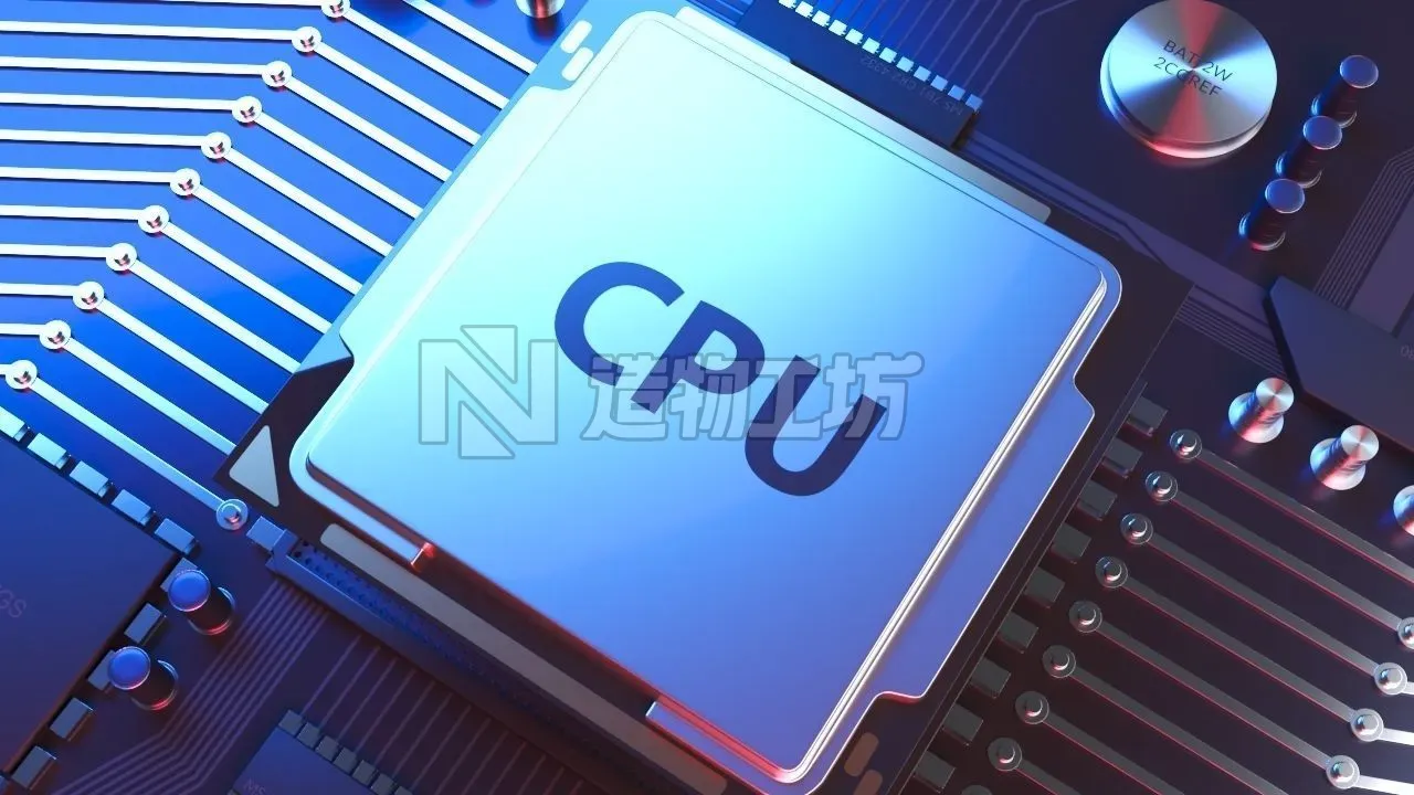 Cpu Scene  3D model