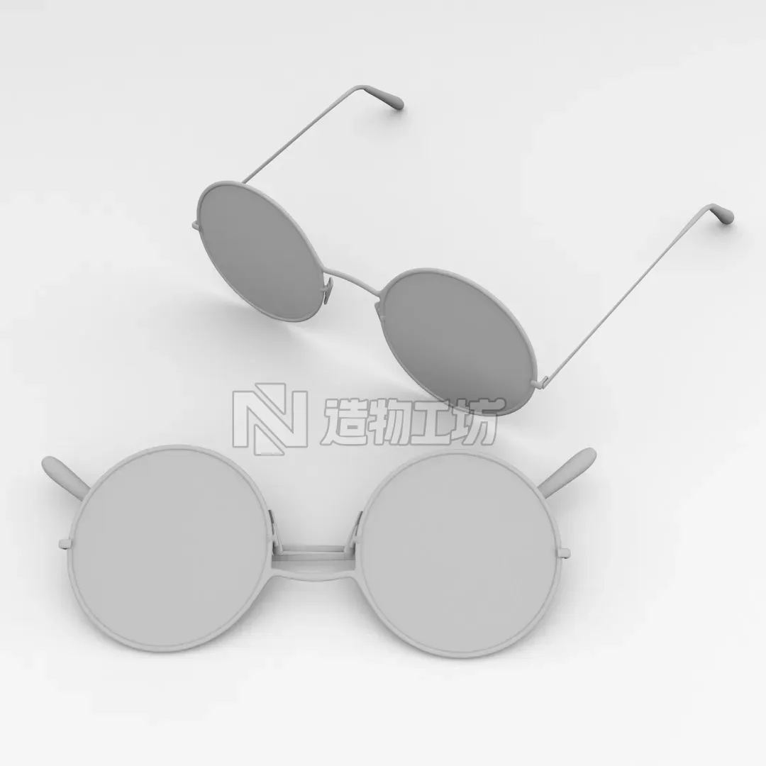 Classic Eyeglasses 3D model