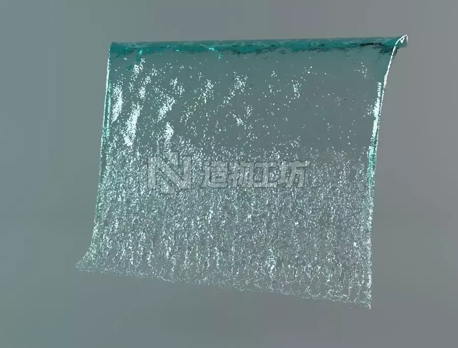 Fountain potok 3D model