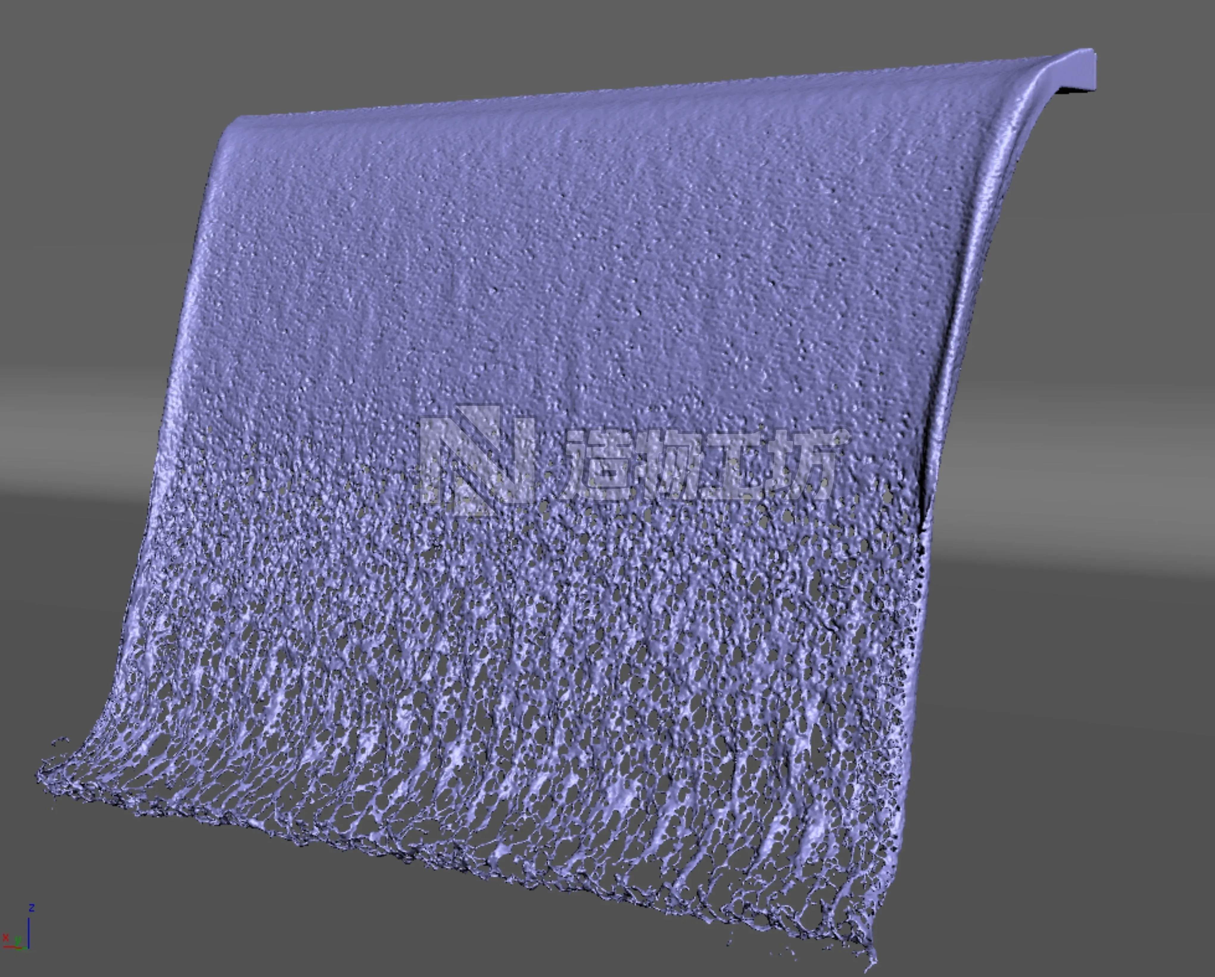 Fountain potok 3D model