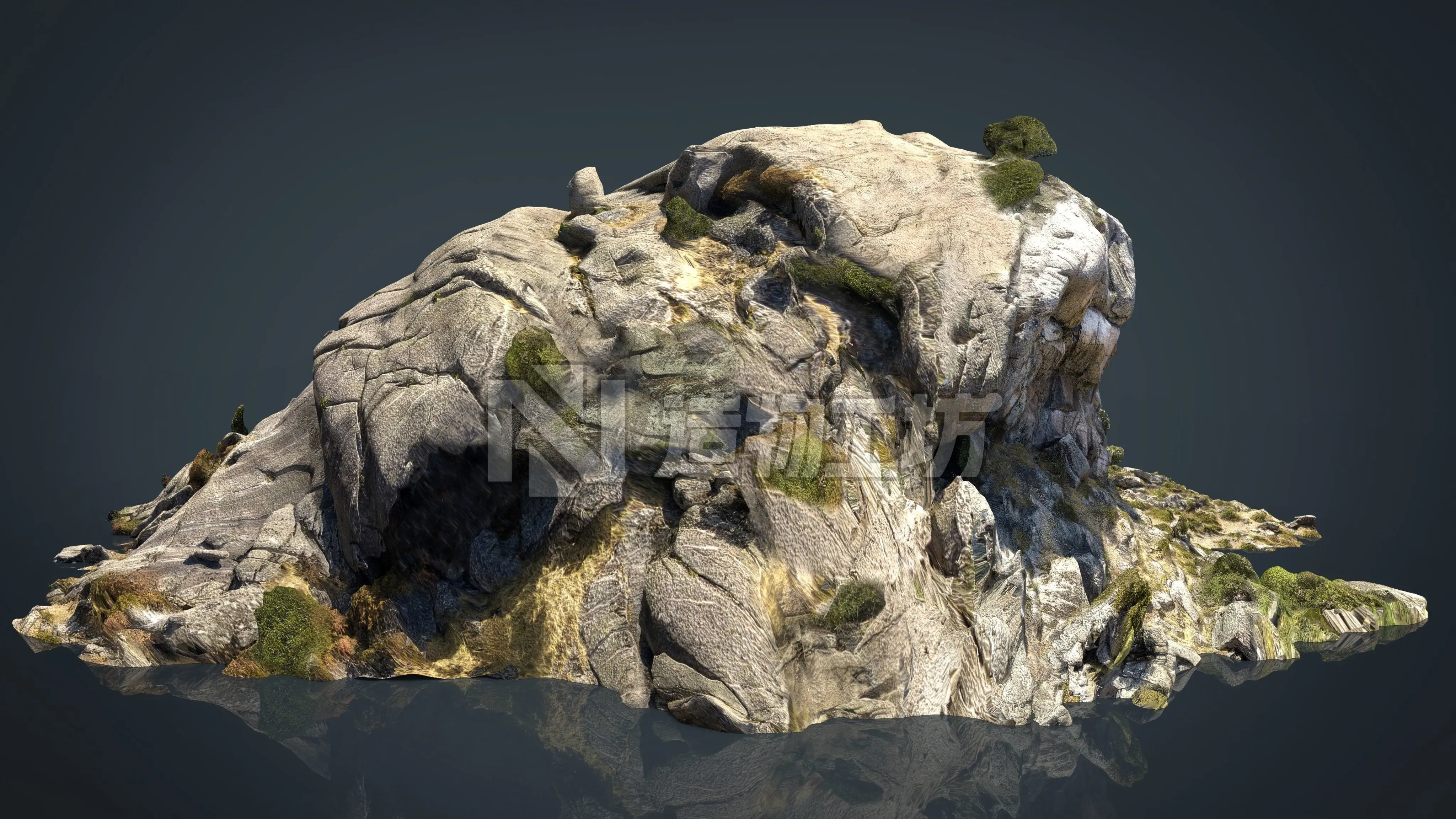 MOUNTAIN ROCKS 6 3D model