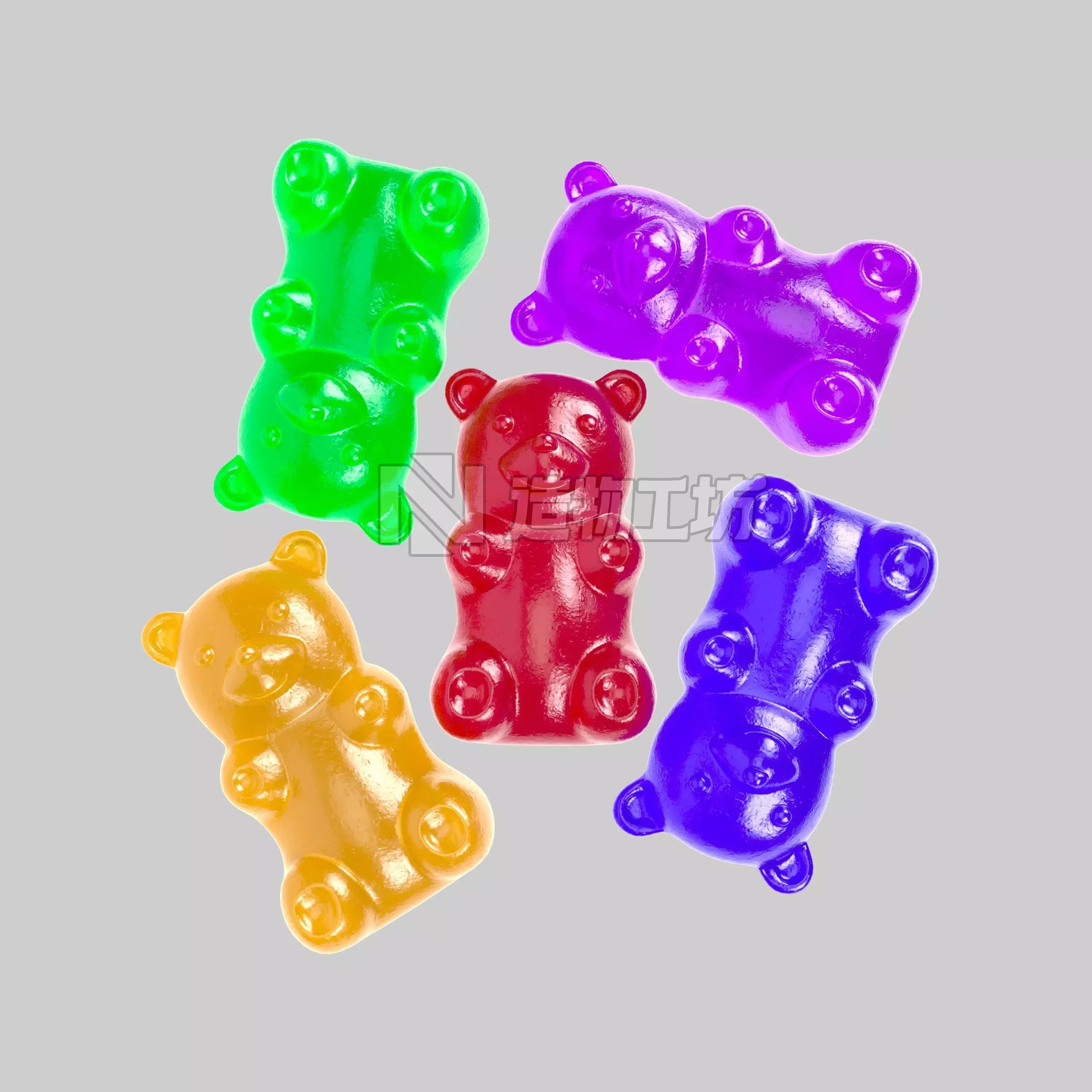 Gummy Bear 3D model