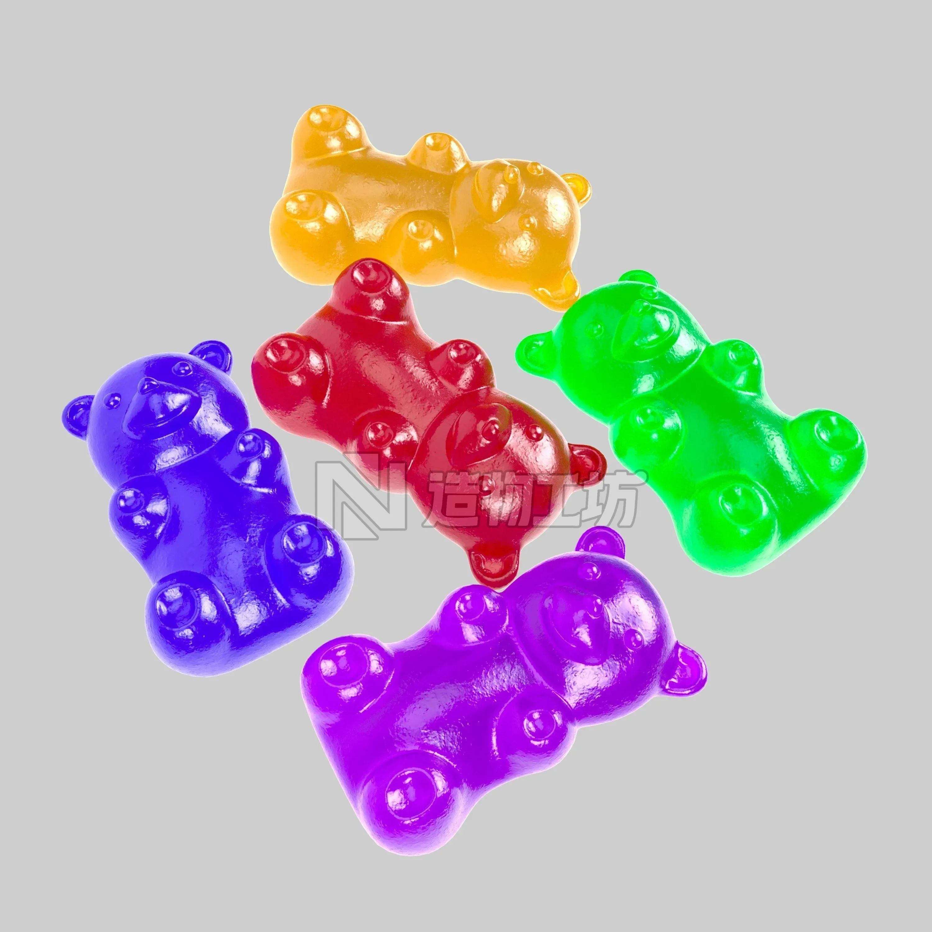 Gummy Bear 3D model