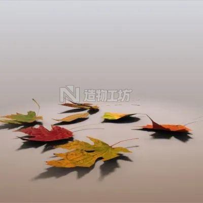 Autumn Leaves 3D model