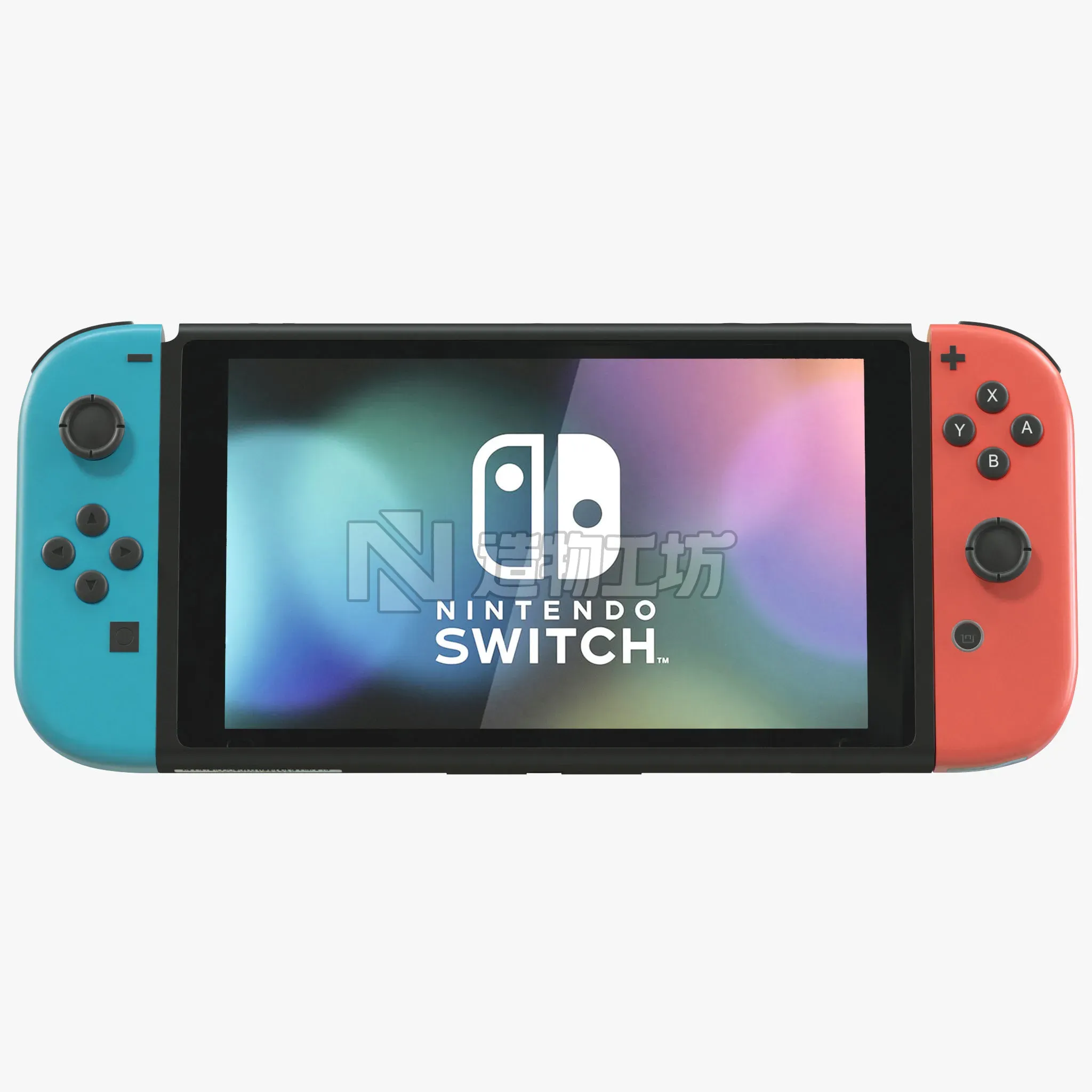 Nintendo Switch Console 3D model