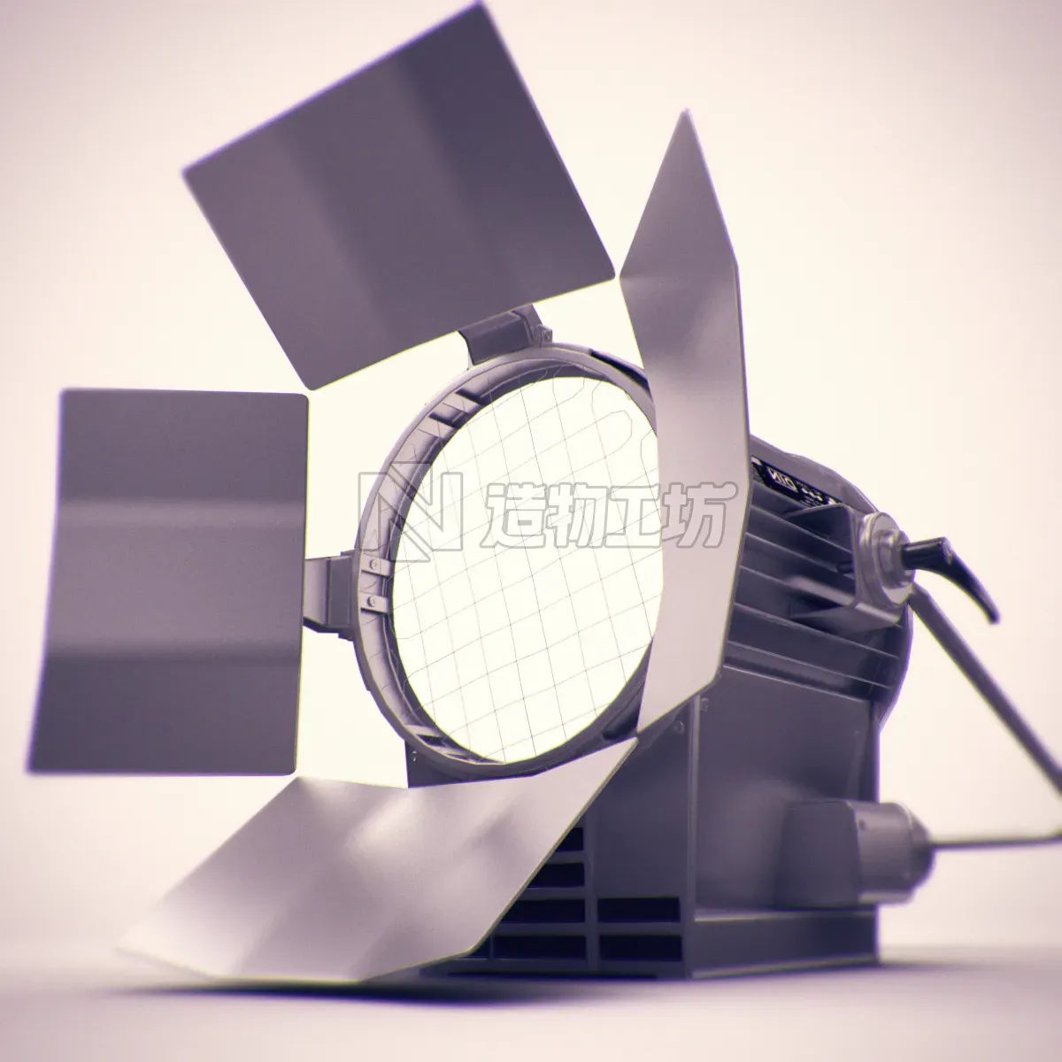 Spotlight stage light 3D model
