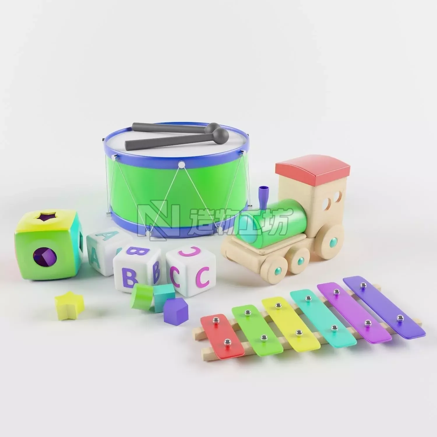 classic toys 3D model