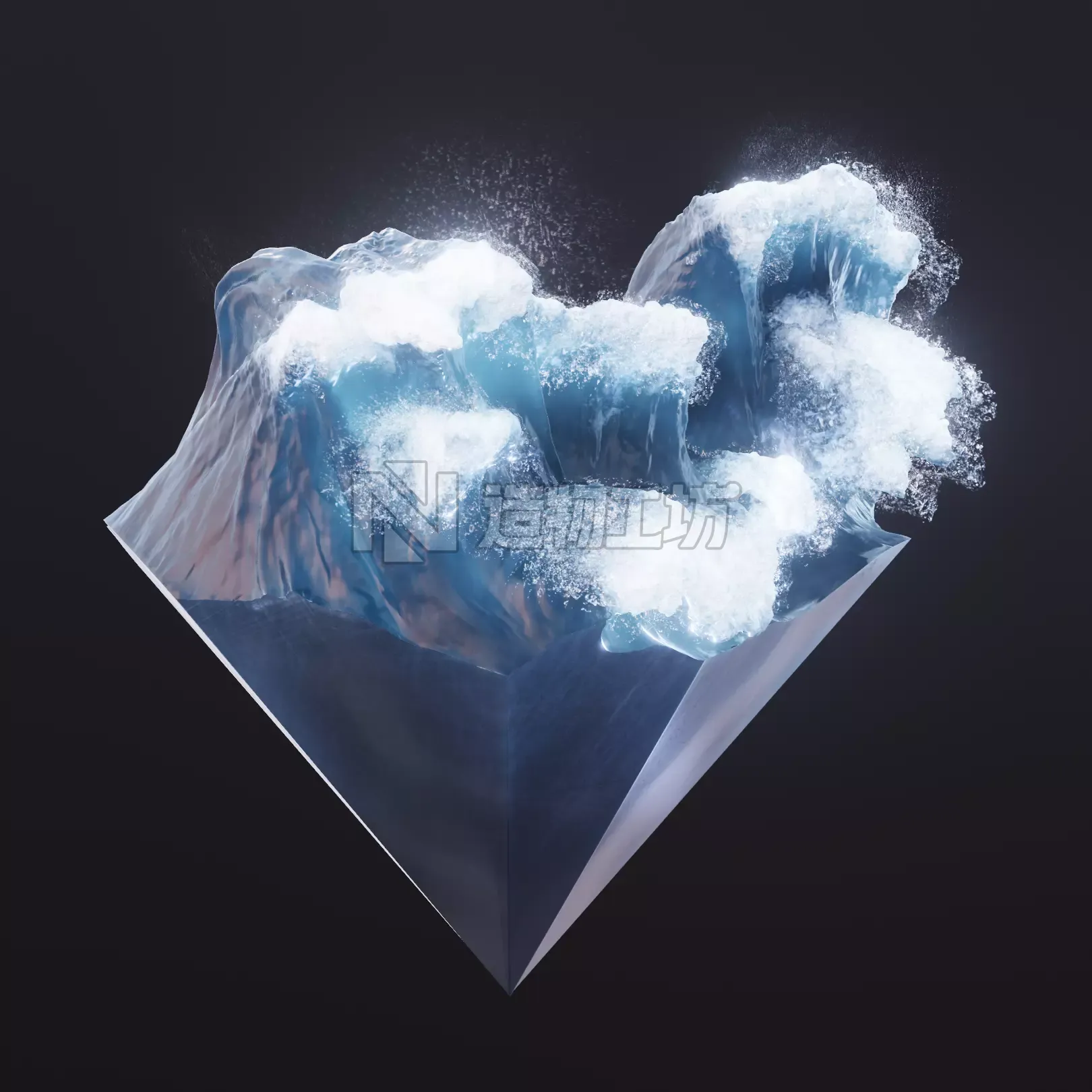 Crystal Waters 3D model