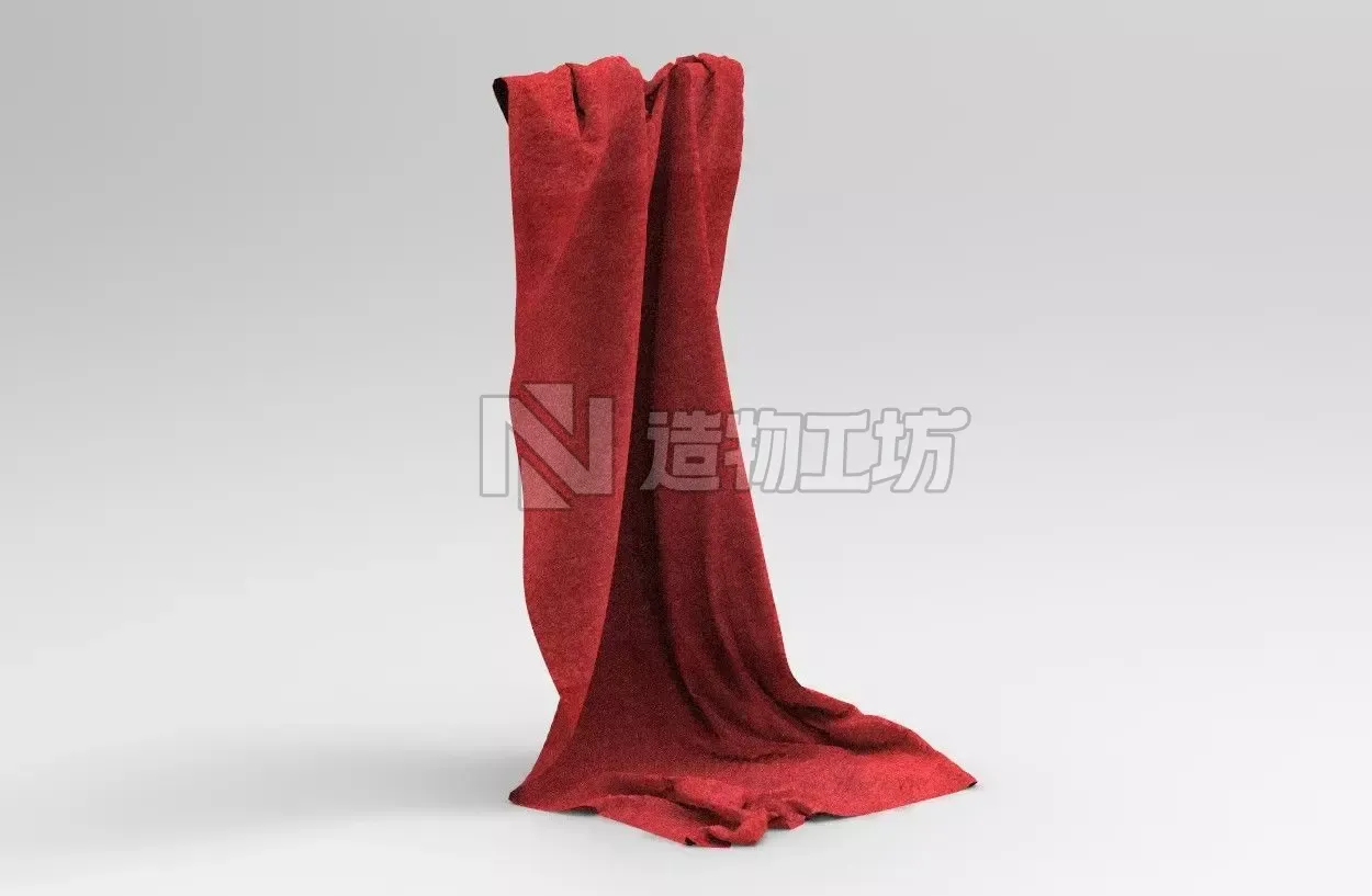 Cloth 14 Low-poly 3D model