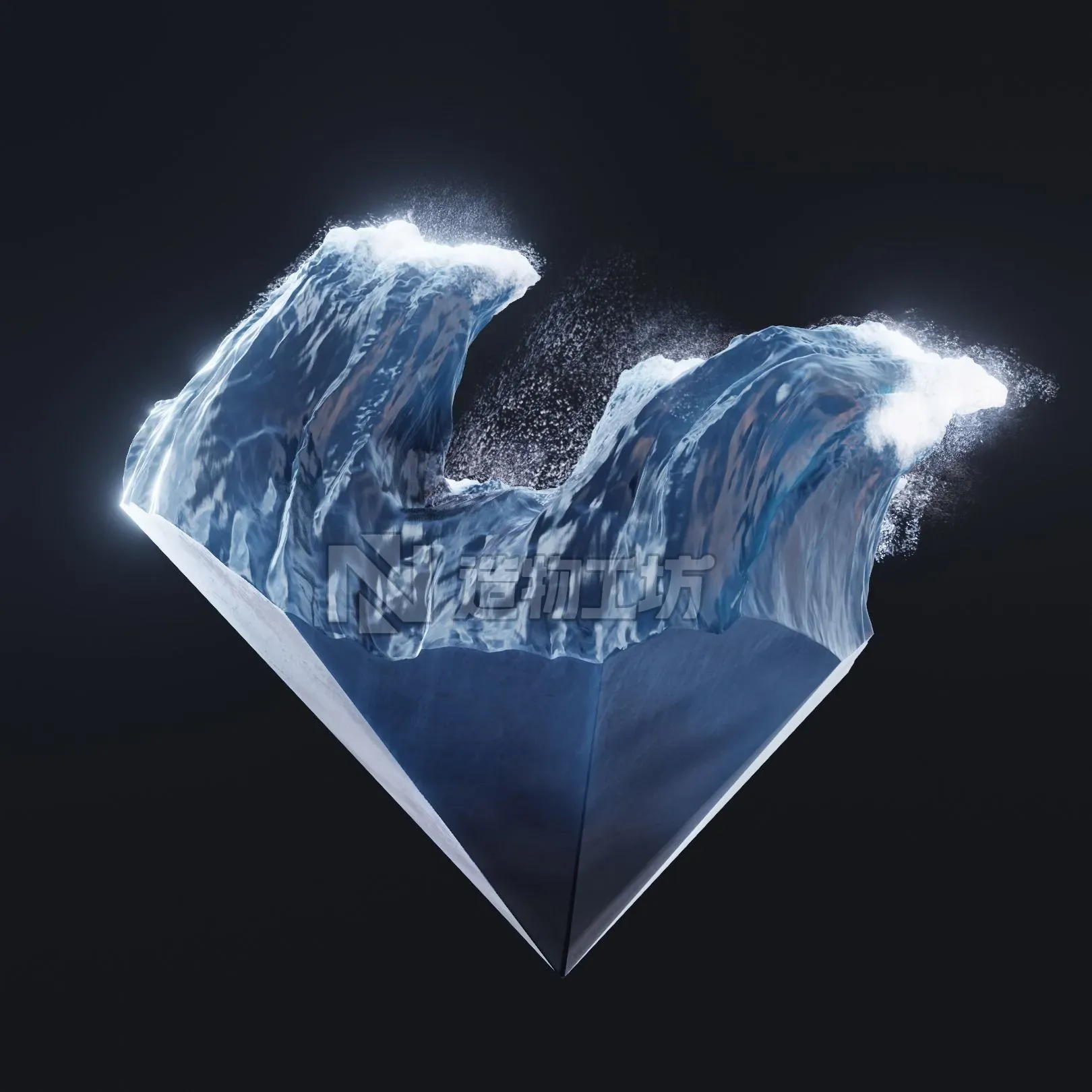 Crystal Waters 3D model