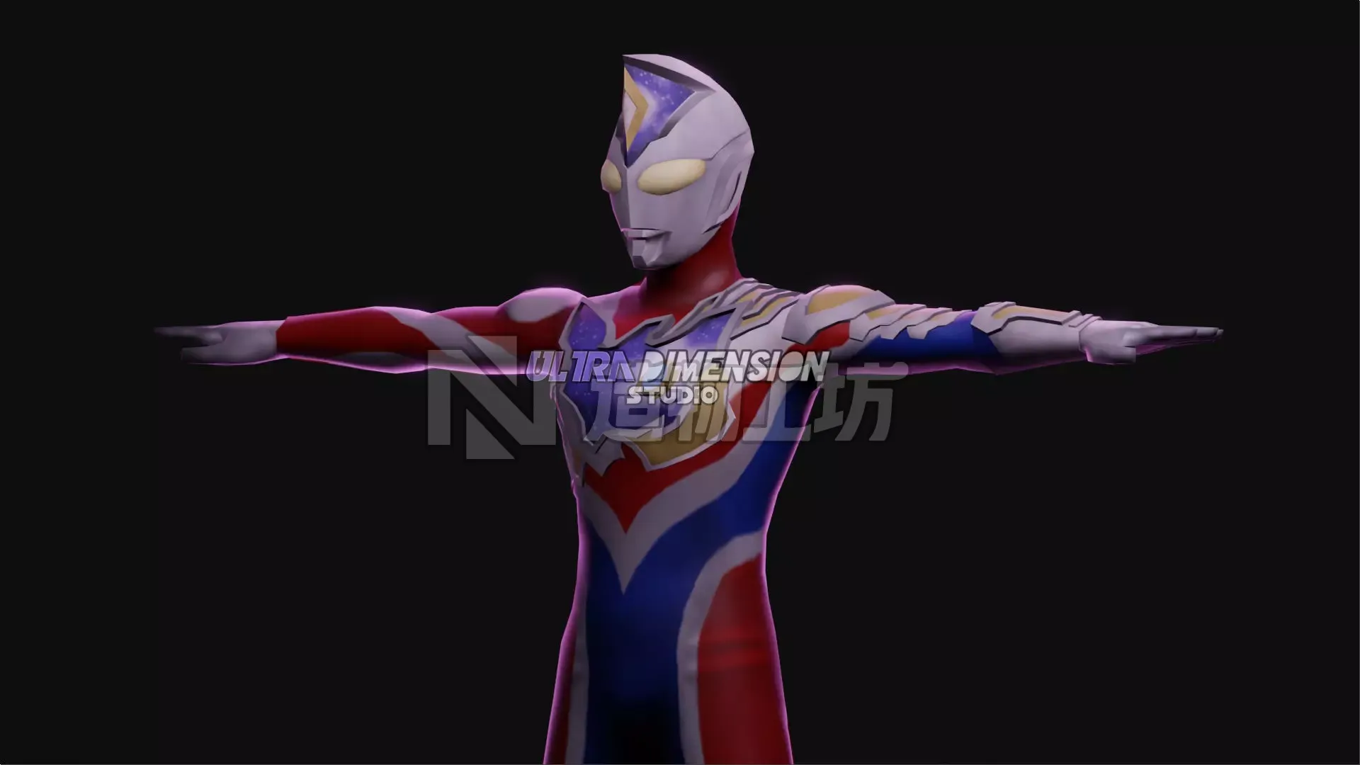 Ultraman Decker Flash Type - 3D Model 3D model