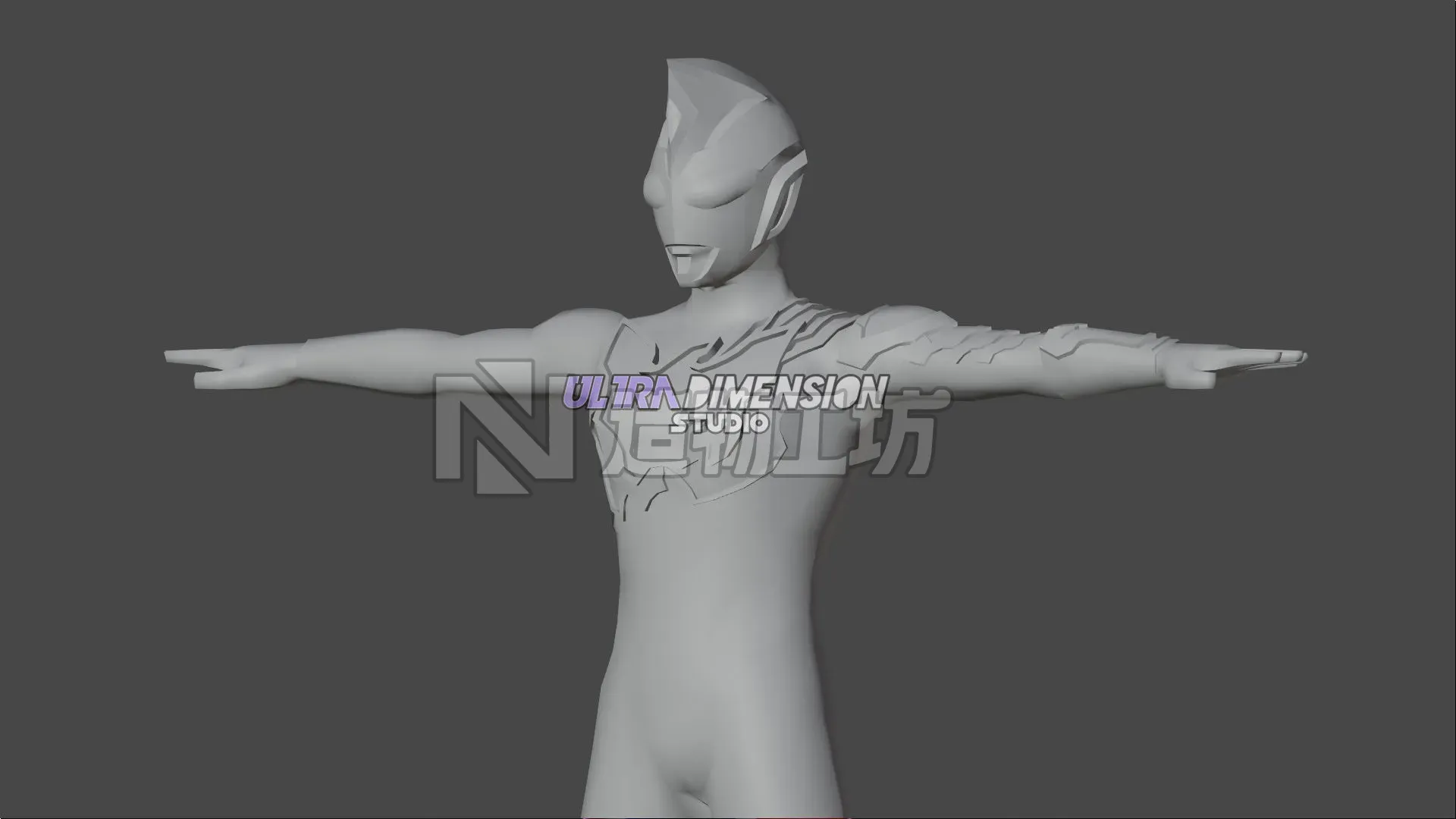 Ultraman Decker Flash Type - 3D Model 3D model