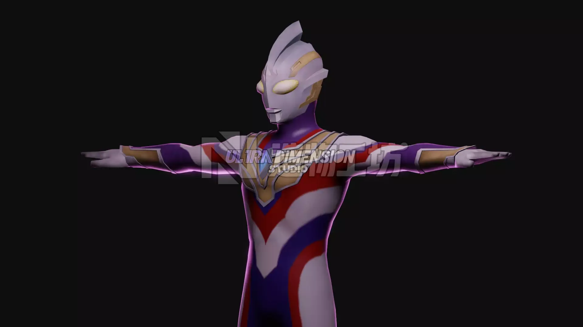 Ultraman Trigger Multi Type - 3D Model 3D model