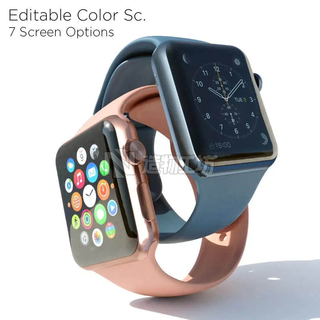 Apple Watch 3D model