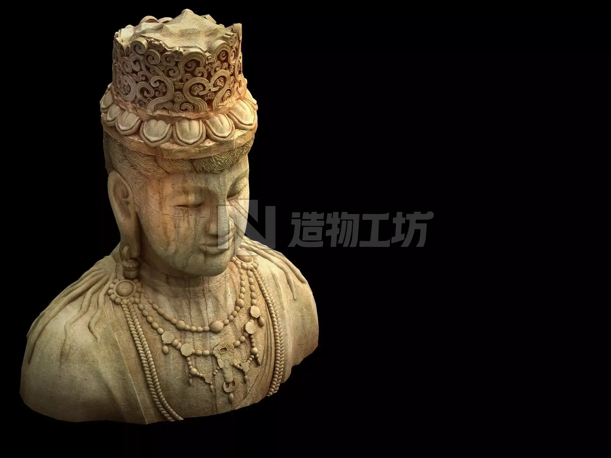 Game Model - Kasai Buddha Traces Forest statue 3D model
